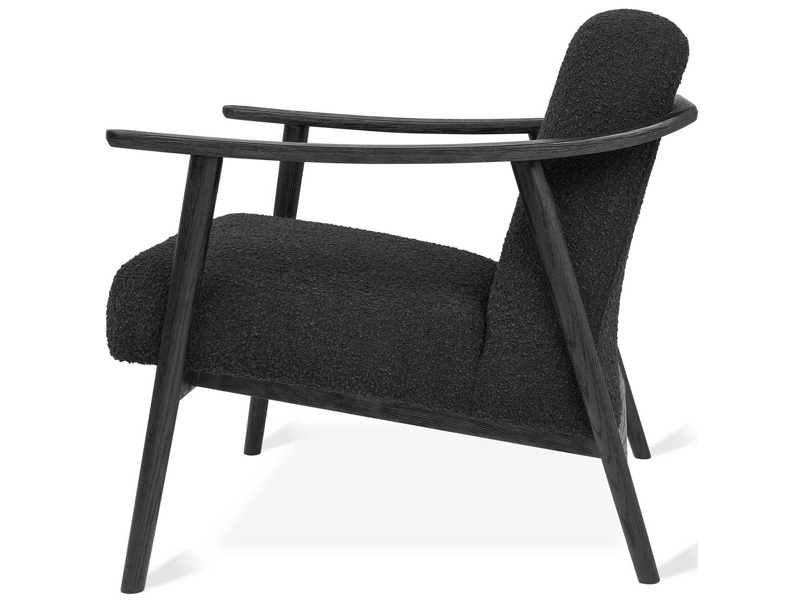 Gus* Modern Baltic Black Accent Chair