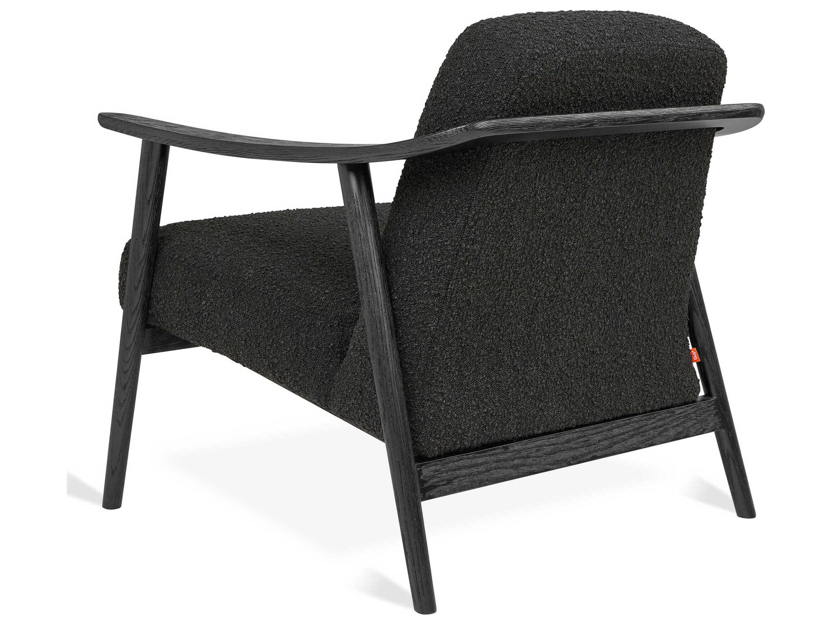 Gus* Modern Baltic Black Accent Chair