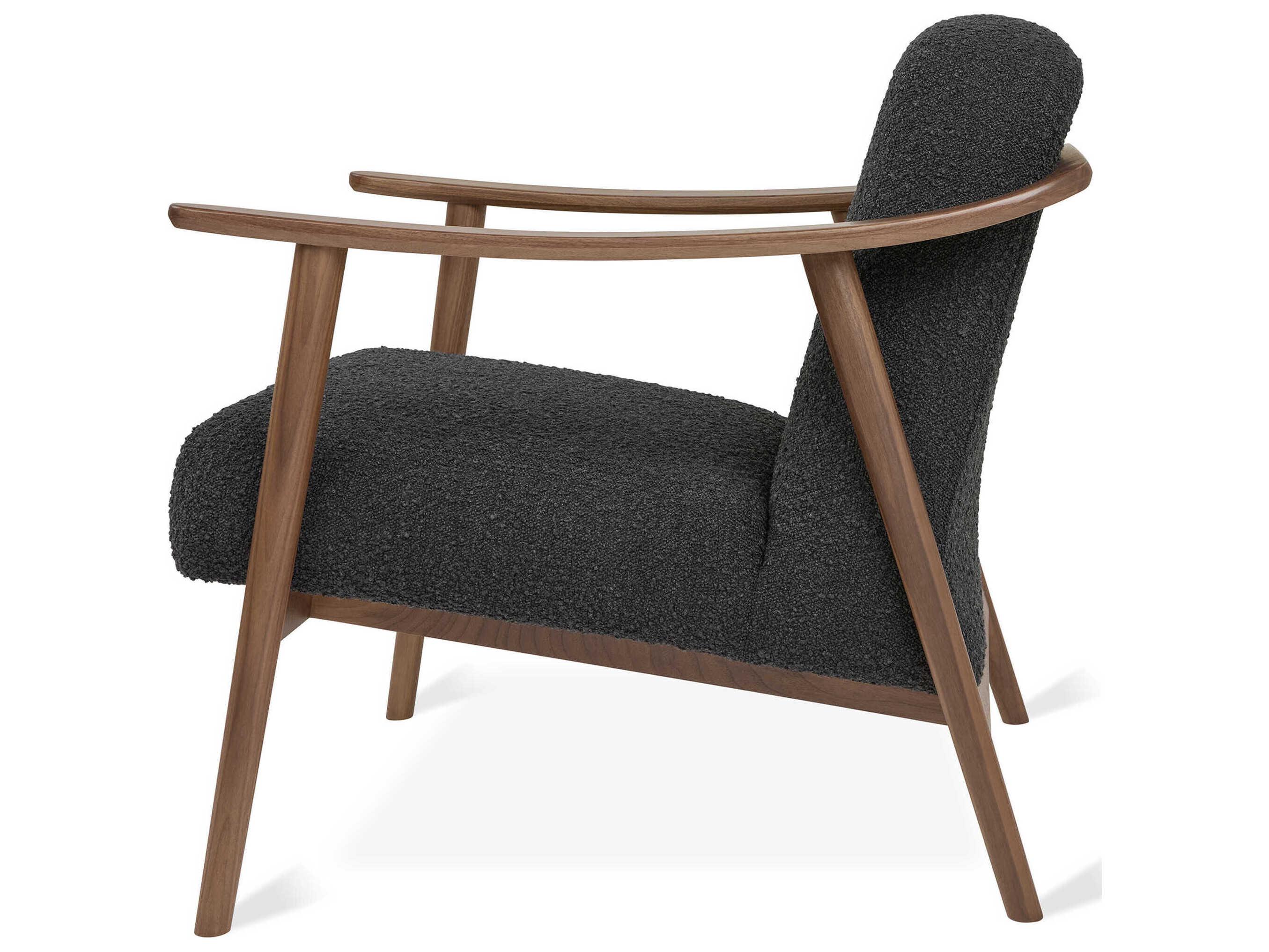 Gus* Modern Baltic Black Accent Chair