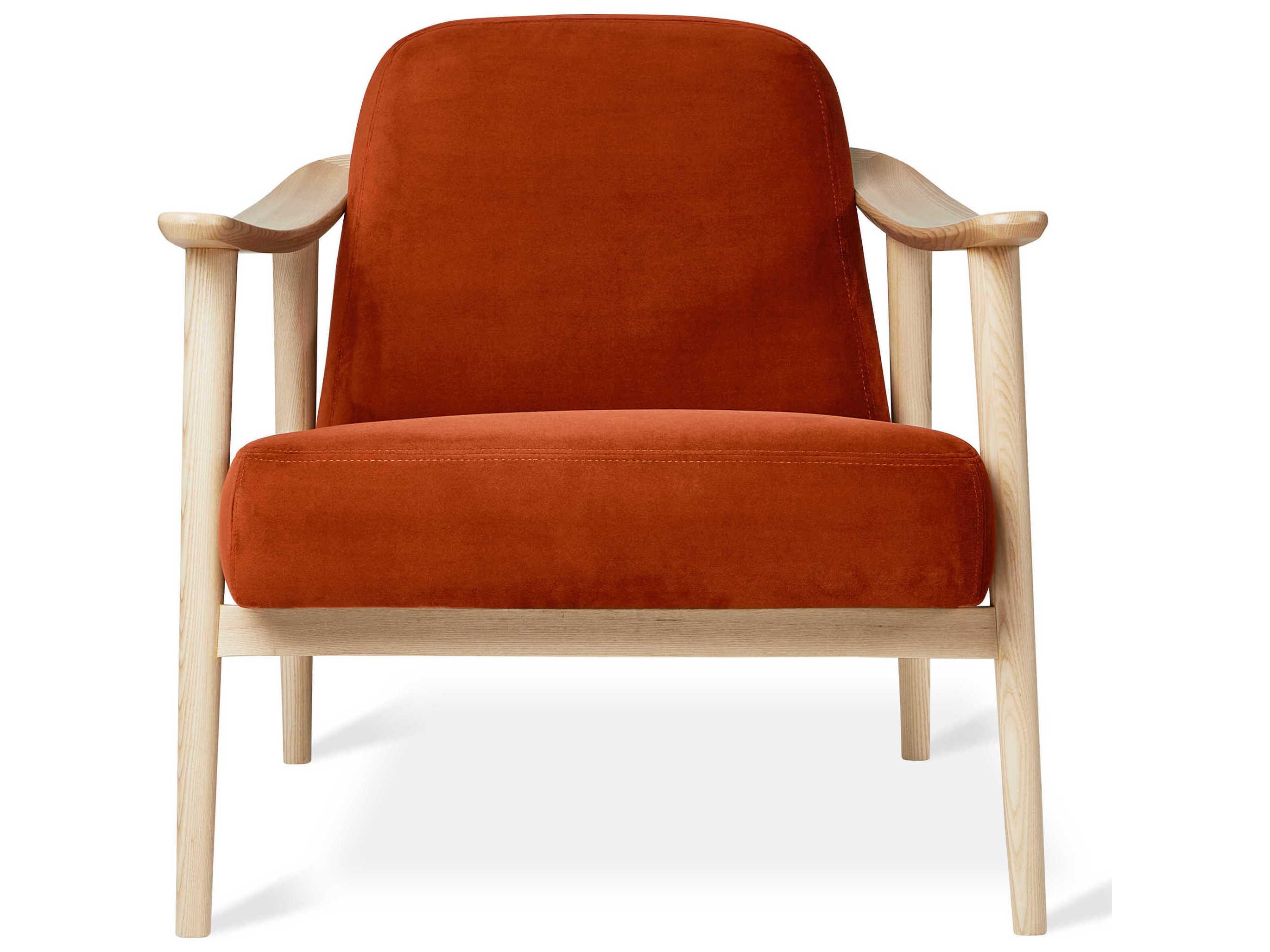 Gus* Modern Baltic Brown Fabric Accent Chair