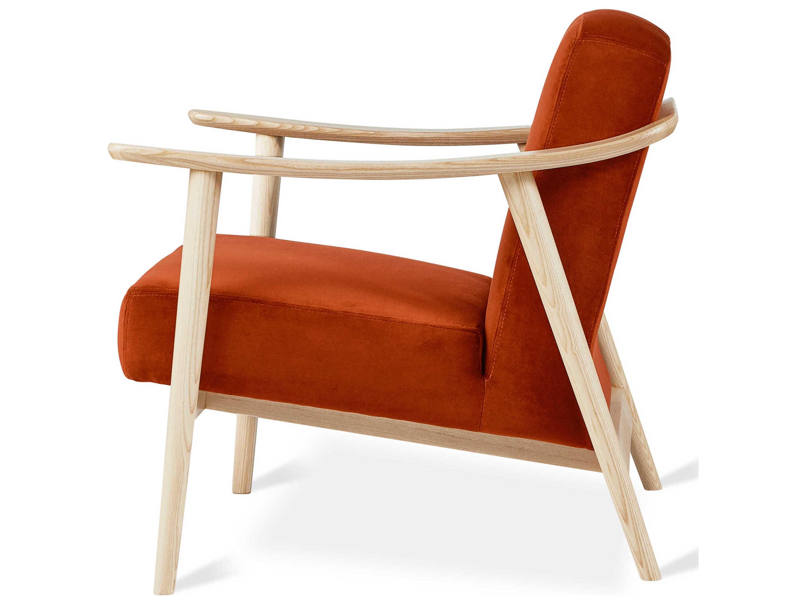 Gus* Modern Baltic Brown Fabric Accent Chair