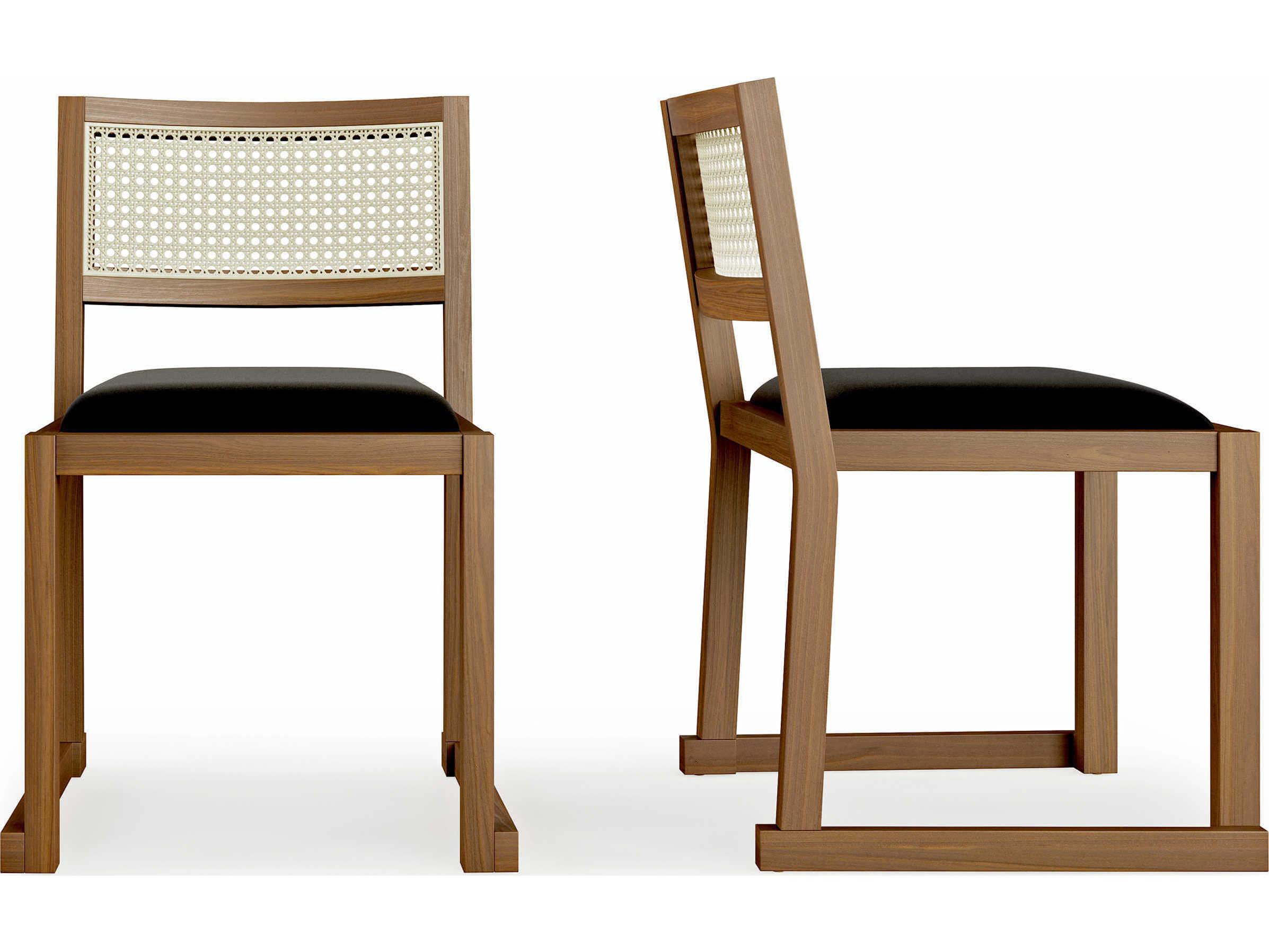 Gus* Modern Eglinton Walnut Wood Brown Side Dining Chair