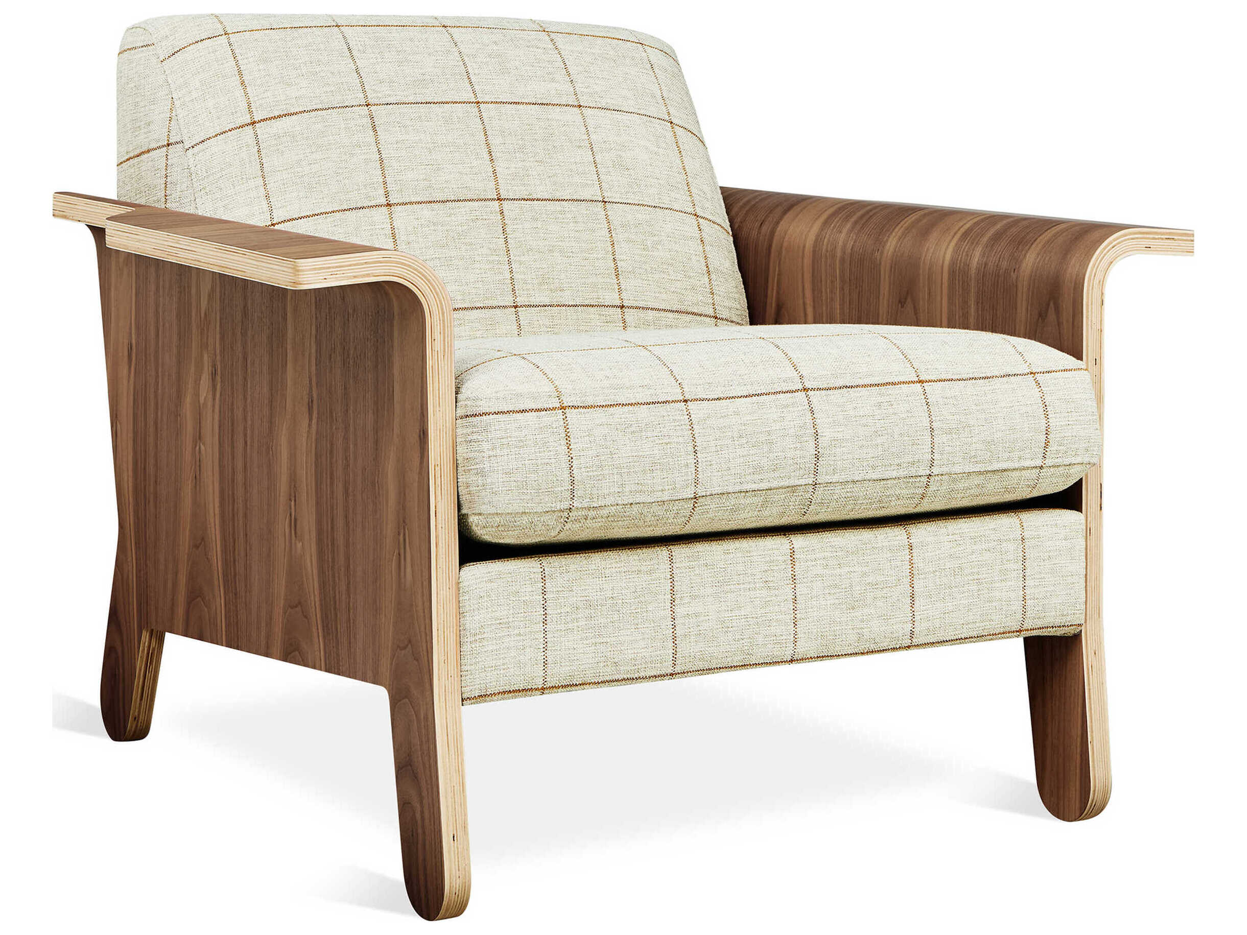 Gus* Modern Lodge Lattice Copper Beige Accent Chair