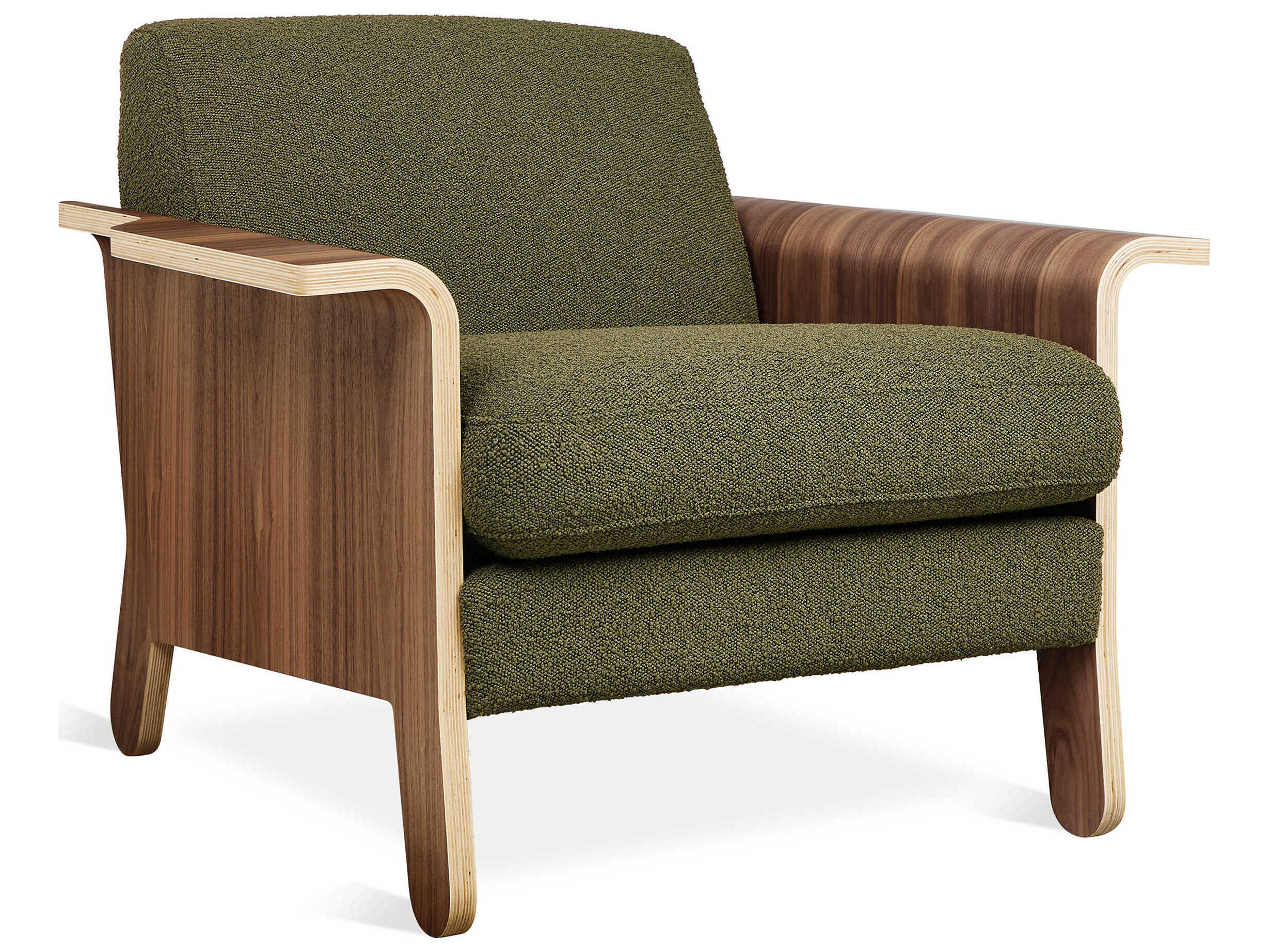 Gus* Modern Lodge Copenhagen Terra Green Accent Chair
