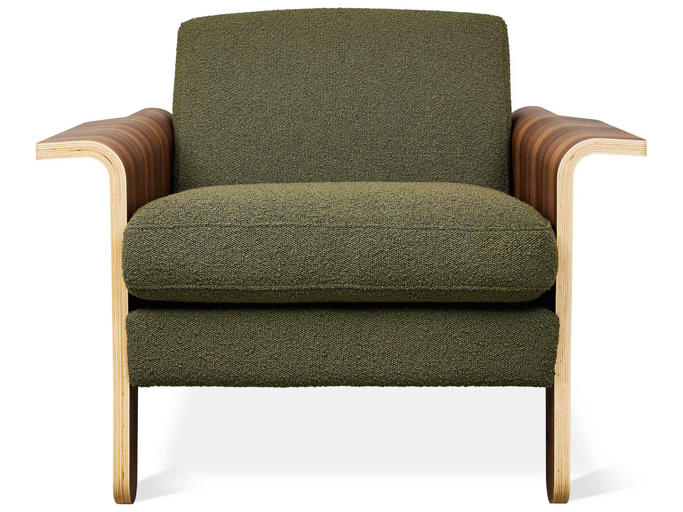 Gus* Modern Lodge Copenhagen Terra Green Accent Chair