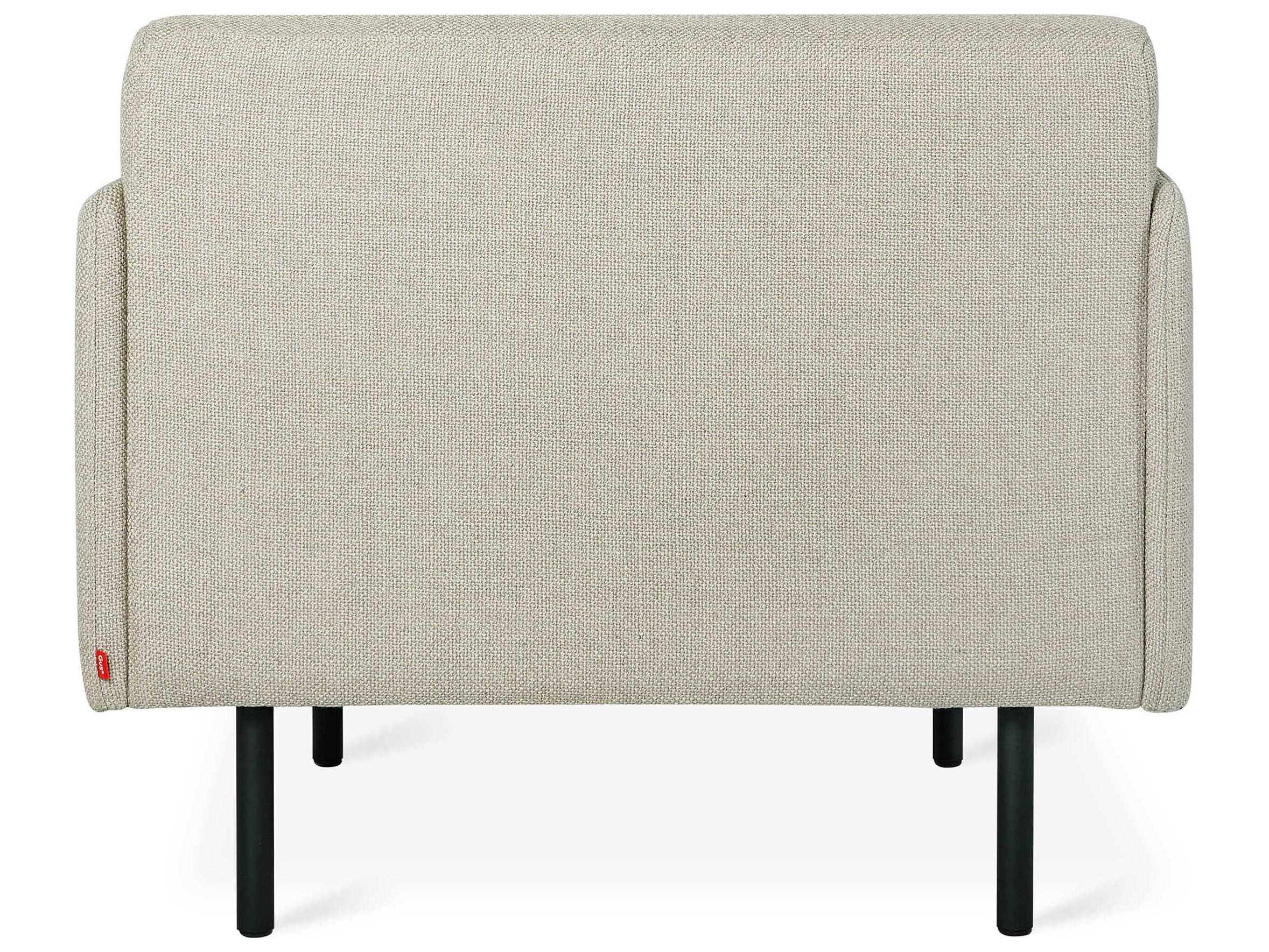 Gus* Modern Foundry Beige Fabric Accent Chair