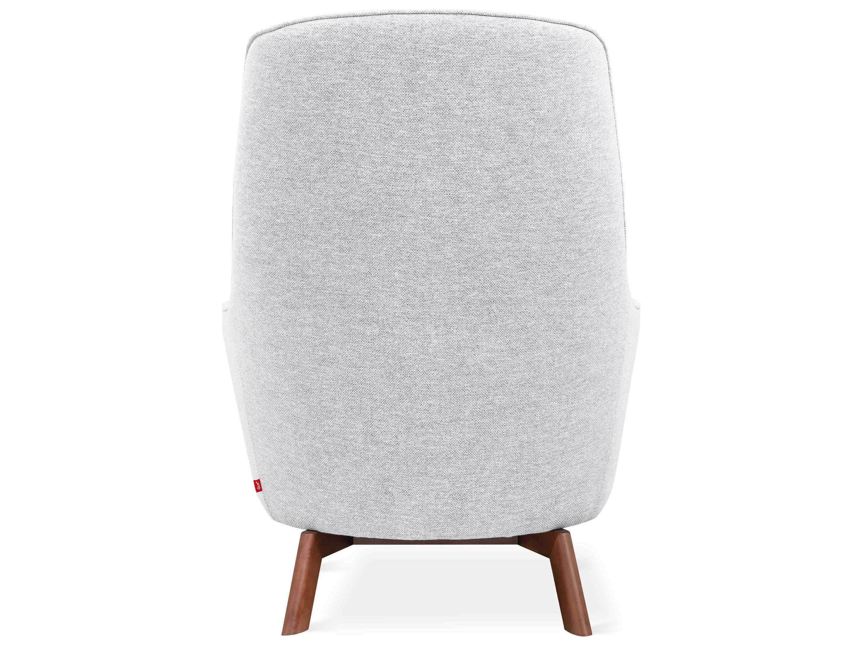 Gus* Modern Hilary White Fabric Accent Chair