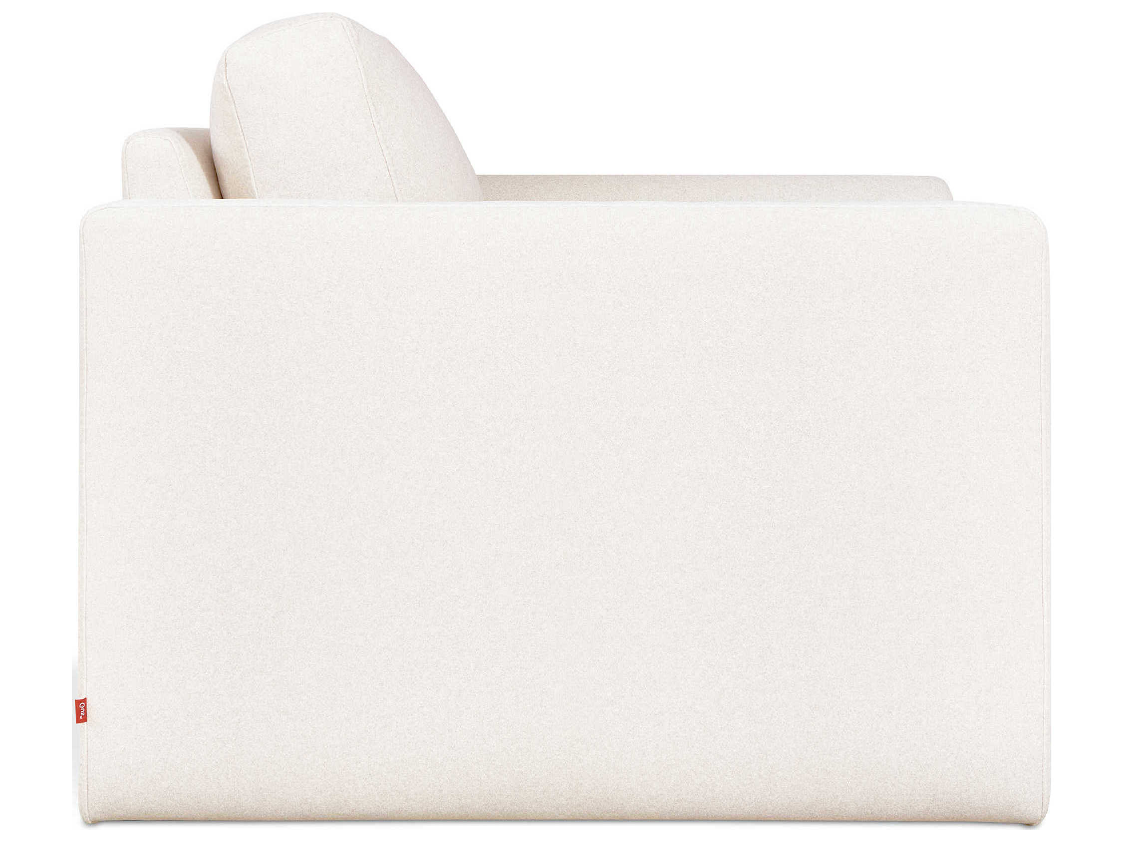 Gus* Modern Laurel White Fabric Accent Chair