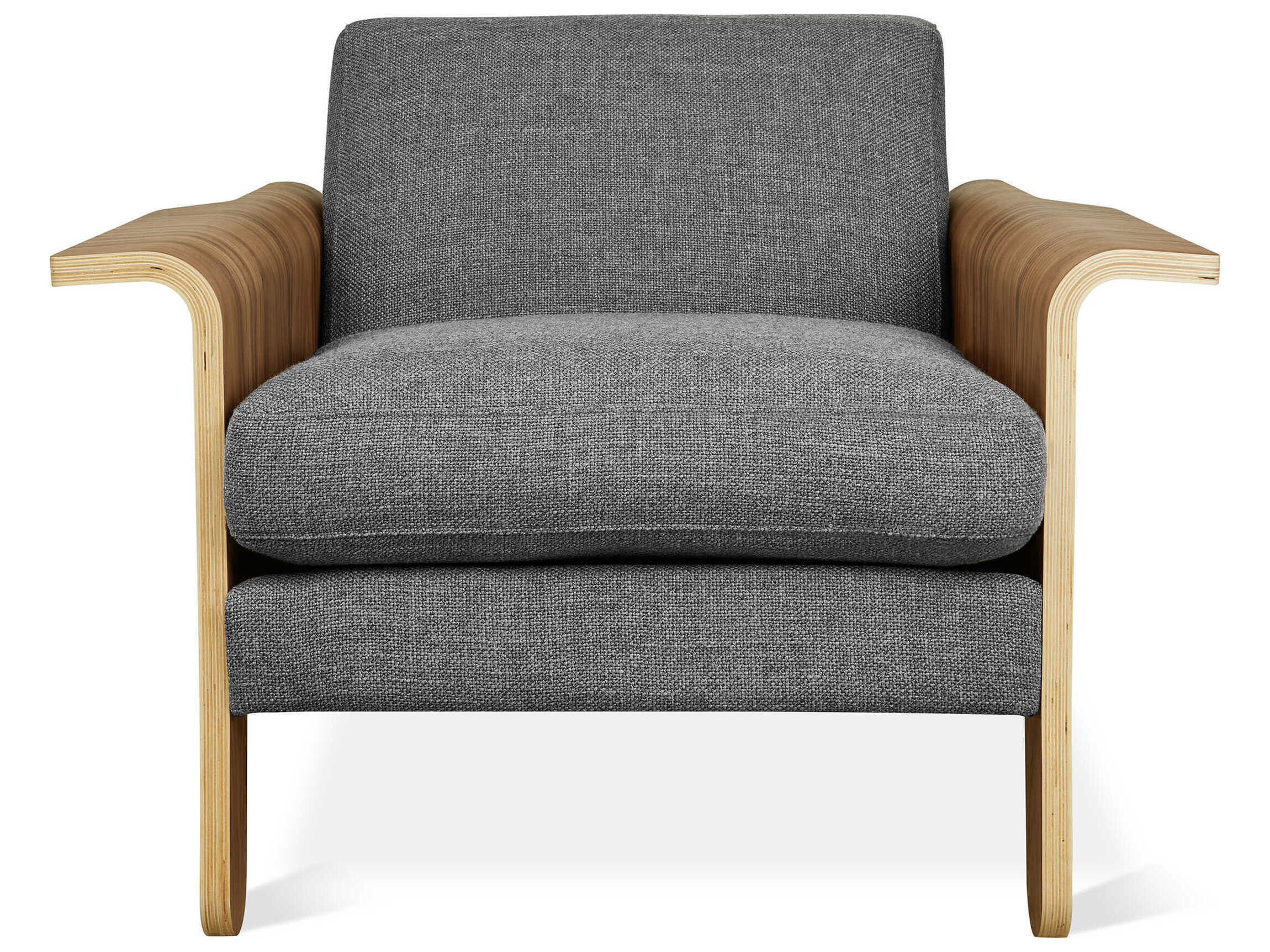 Gus* Modern Lodge Brown Fabric Accent Chair