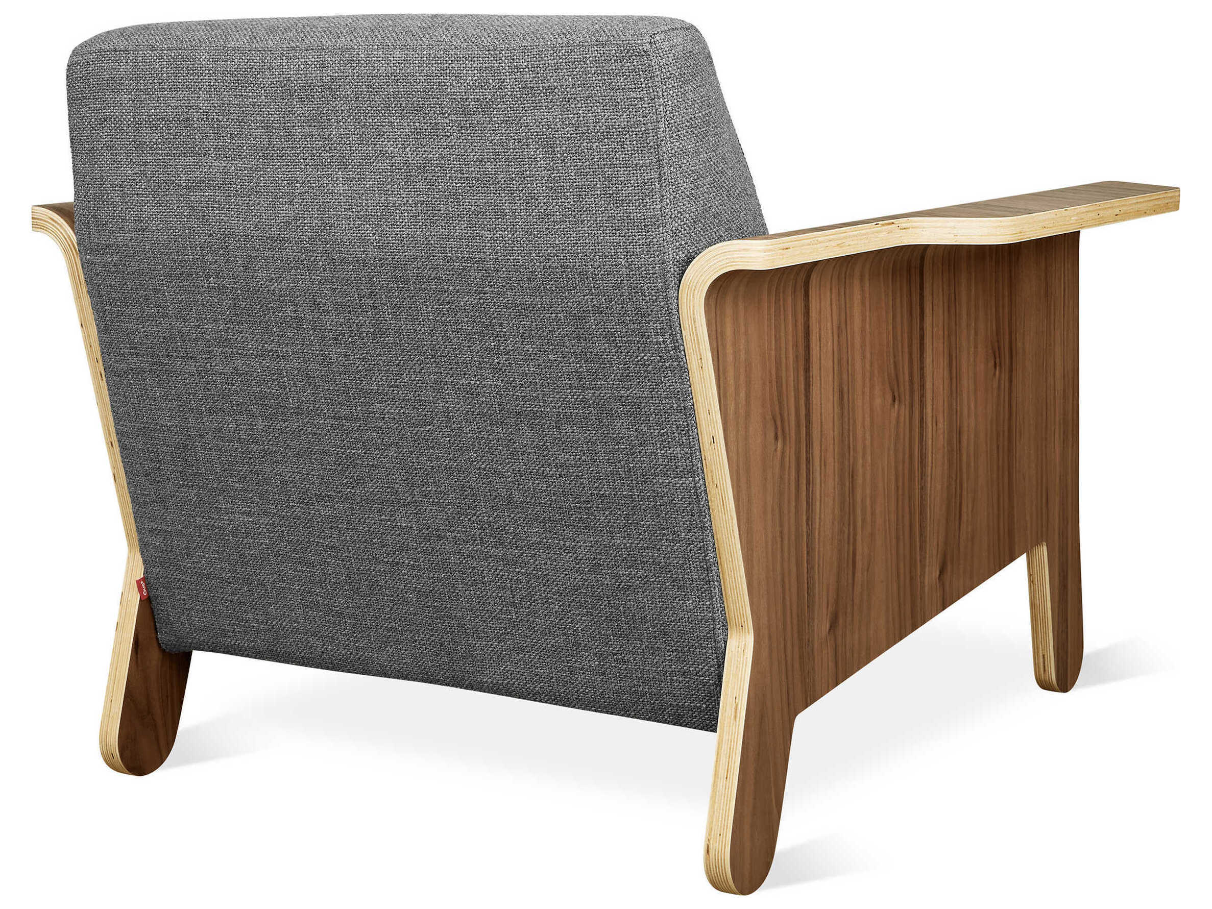 Gus* Modern Lodge Brown Fabric Accent Chair