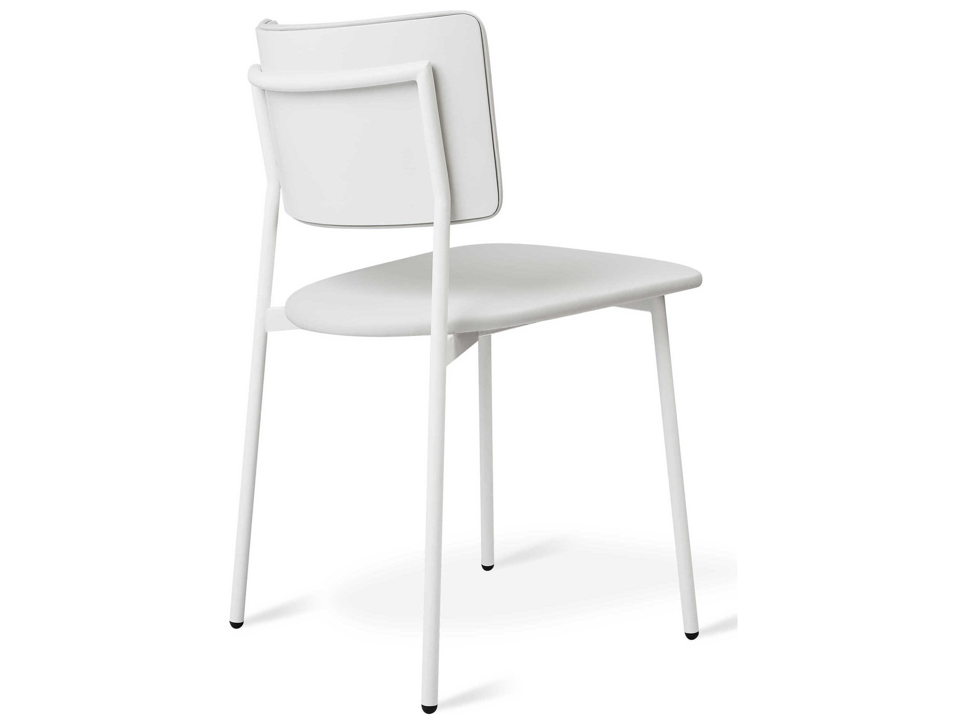 Gus* Modern Signal White Side Dining Chair