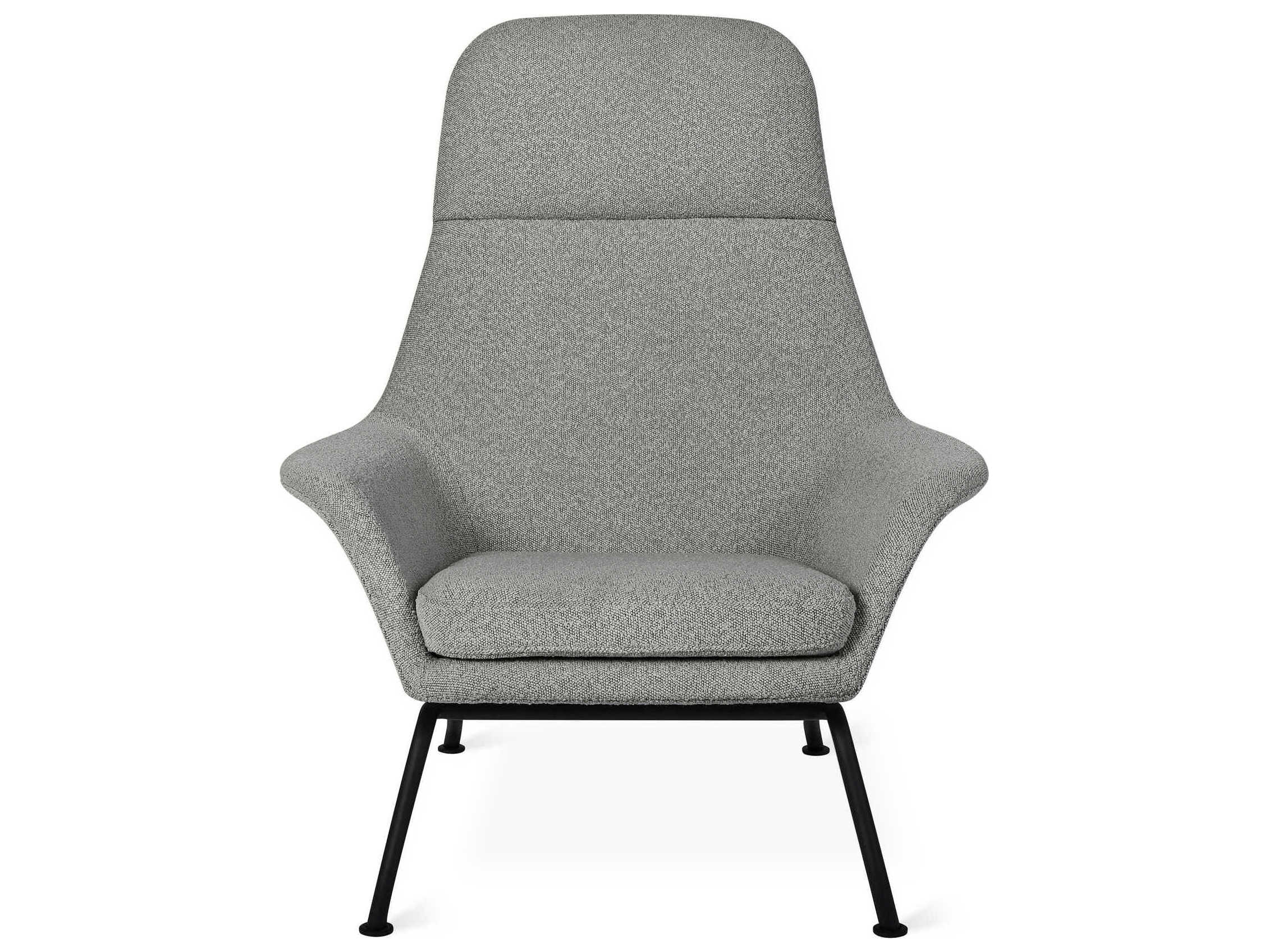 Gus* Modern Tallinn Gray Fabric Accent Chair