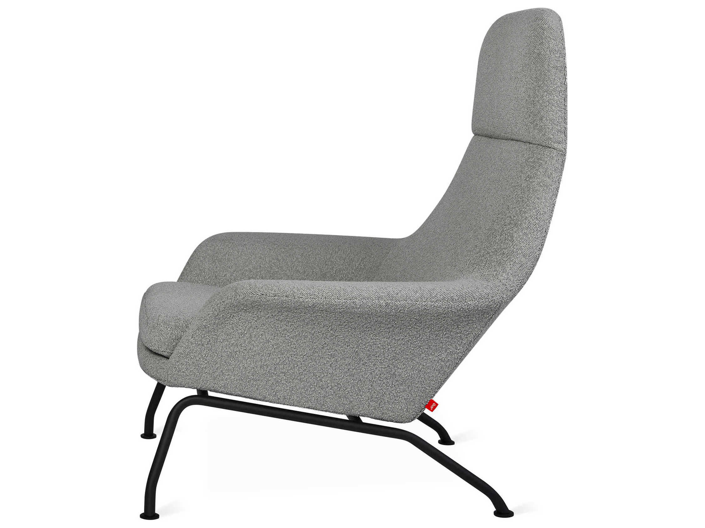 Gus* Modern Tallinn Gray Fabric Accent Chair