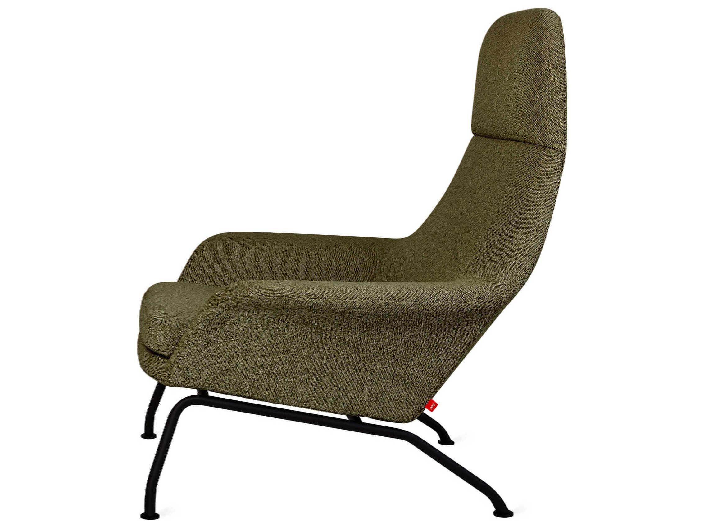 Gus* Modern Tallinn Green Fabric Accent Chair