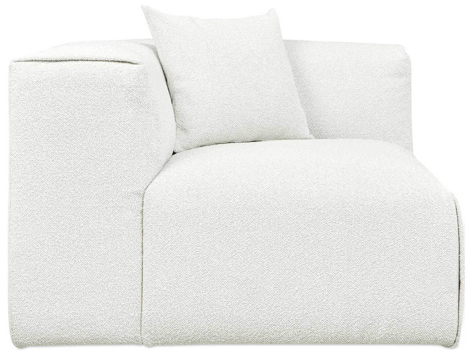 Gus* Modern Nest White Corner Chair
