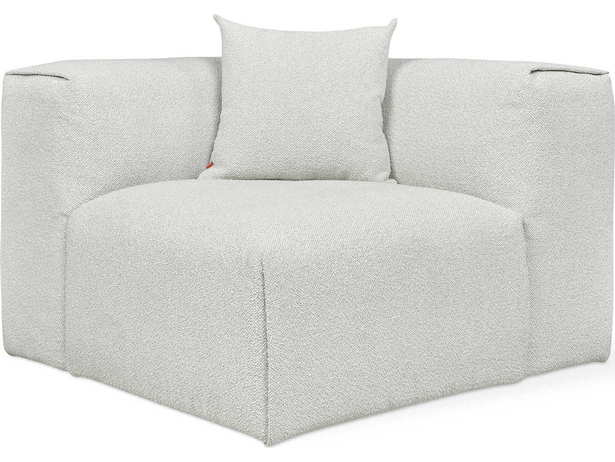 Gus* Modern Nest Gray Corner Chair