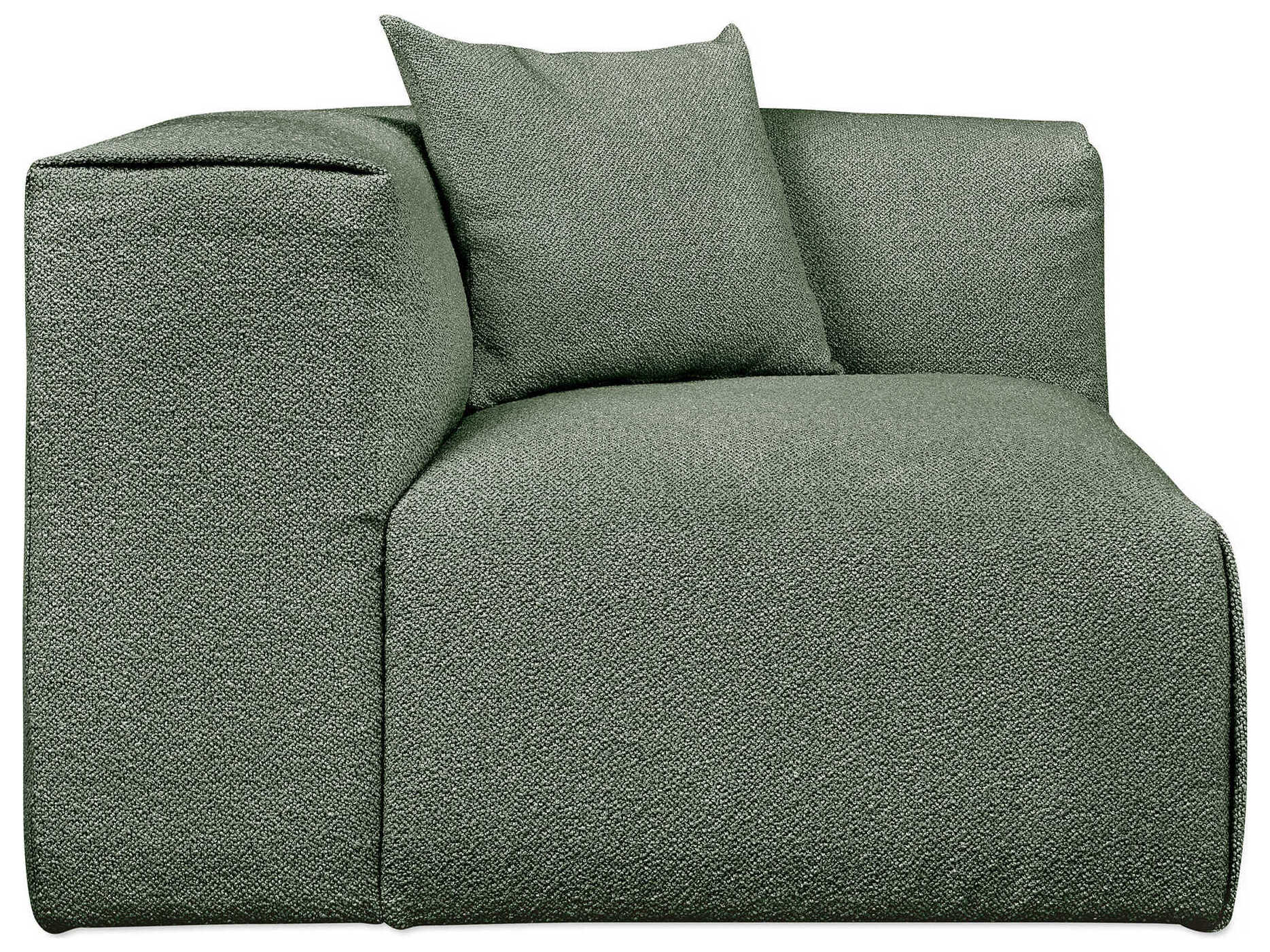 Gus* Modern Nest Green Corner Chair