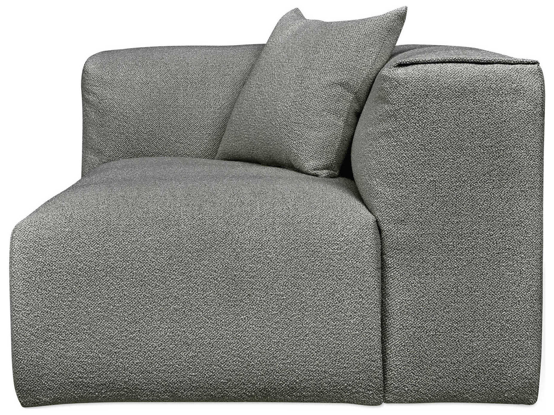 Gus* Modern Nest Gray Corner Chair