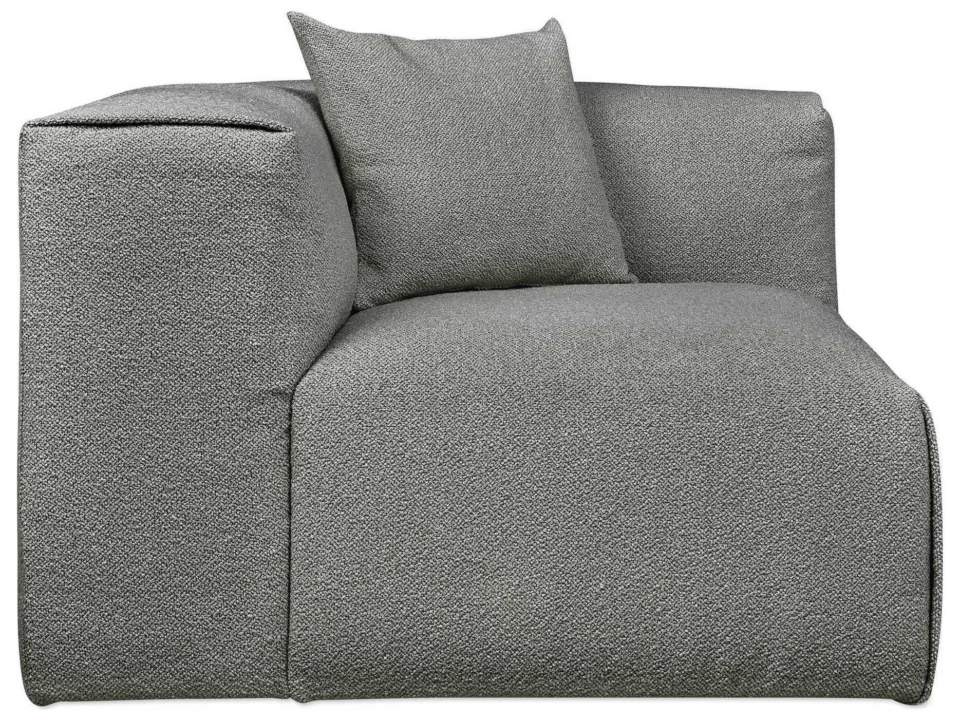 Gus* Modern Nest Gray Corner Chair