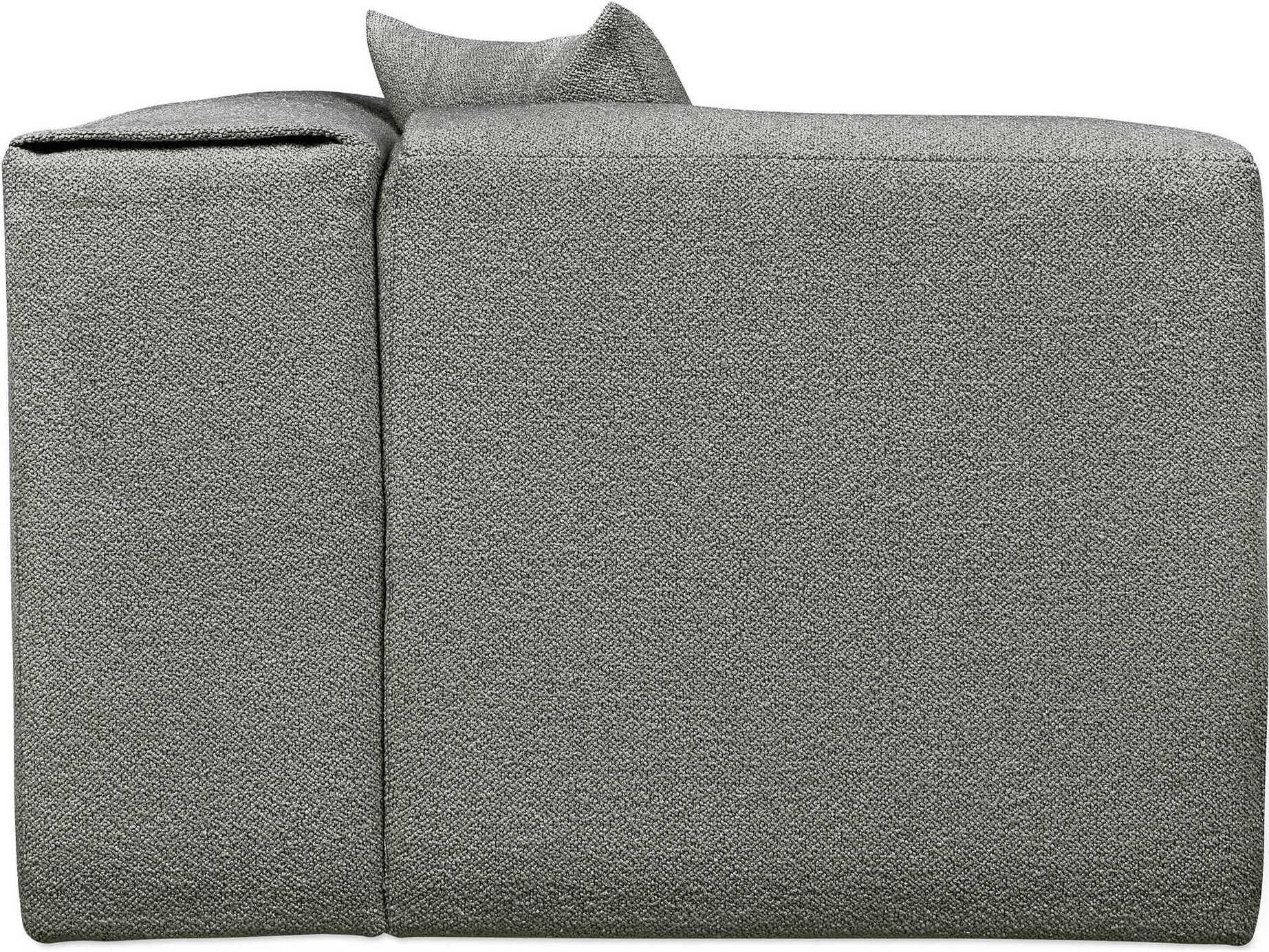Gus* Modern Nest Gray Corner Chair