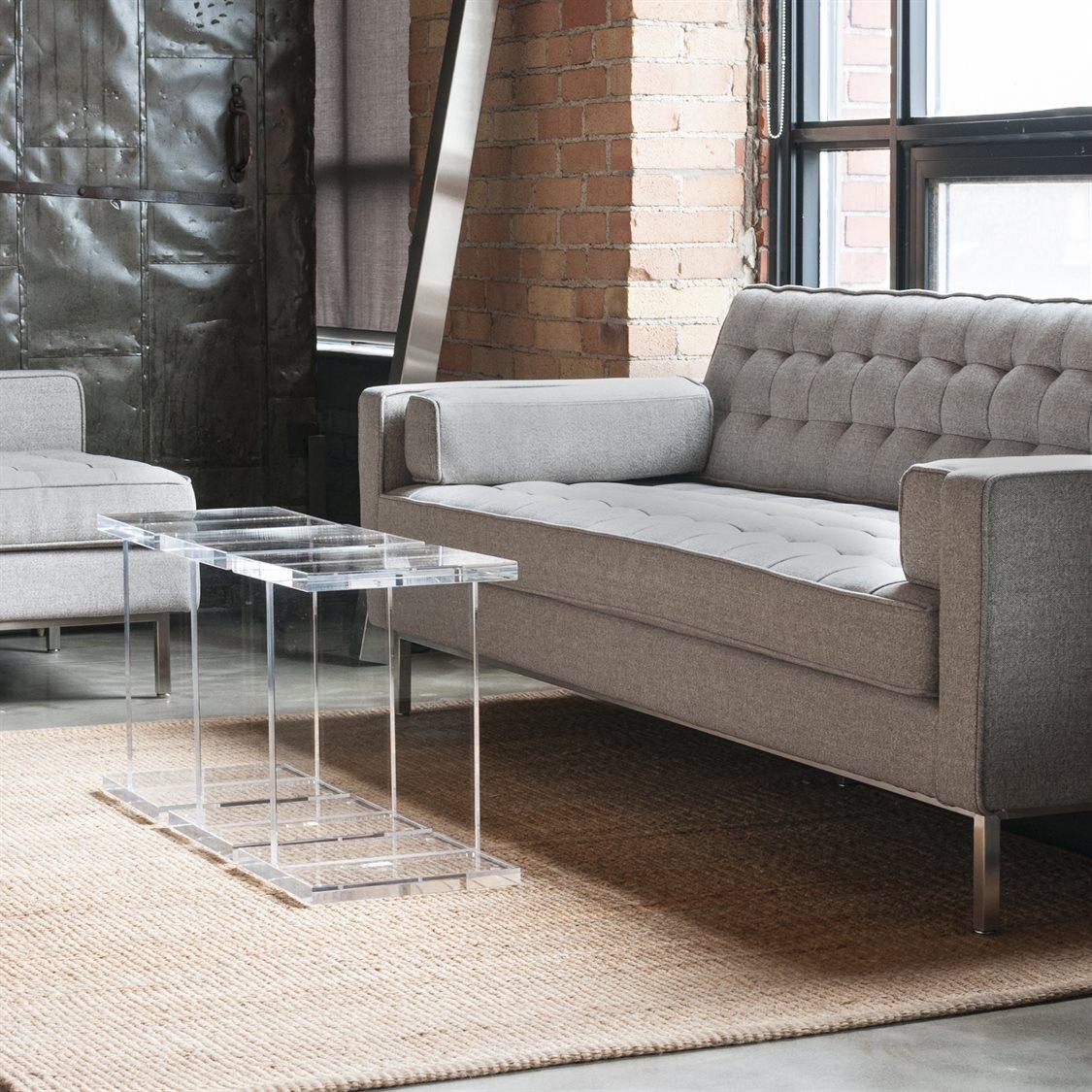 Gus* Modern Square Acrylic End Table