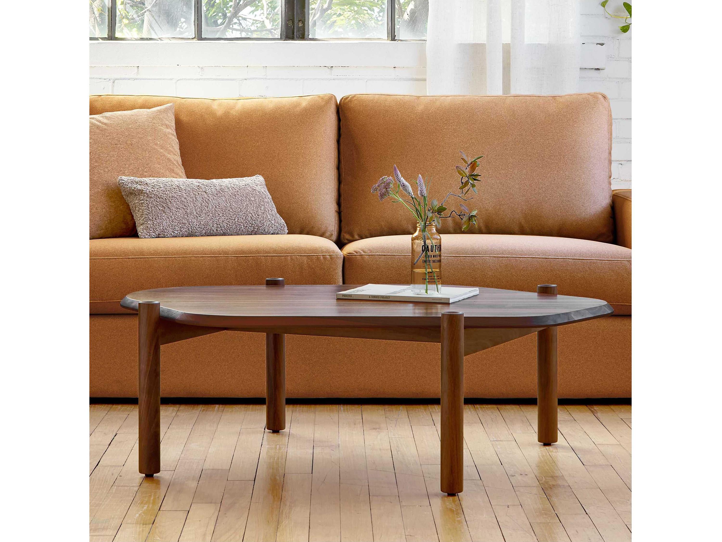 Gus* Modern Monarch Wood Coffee Table