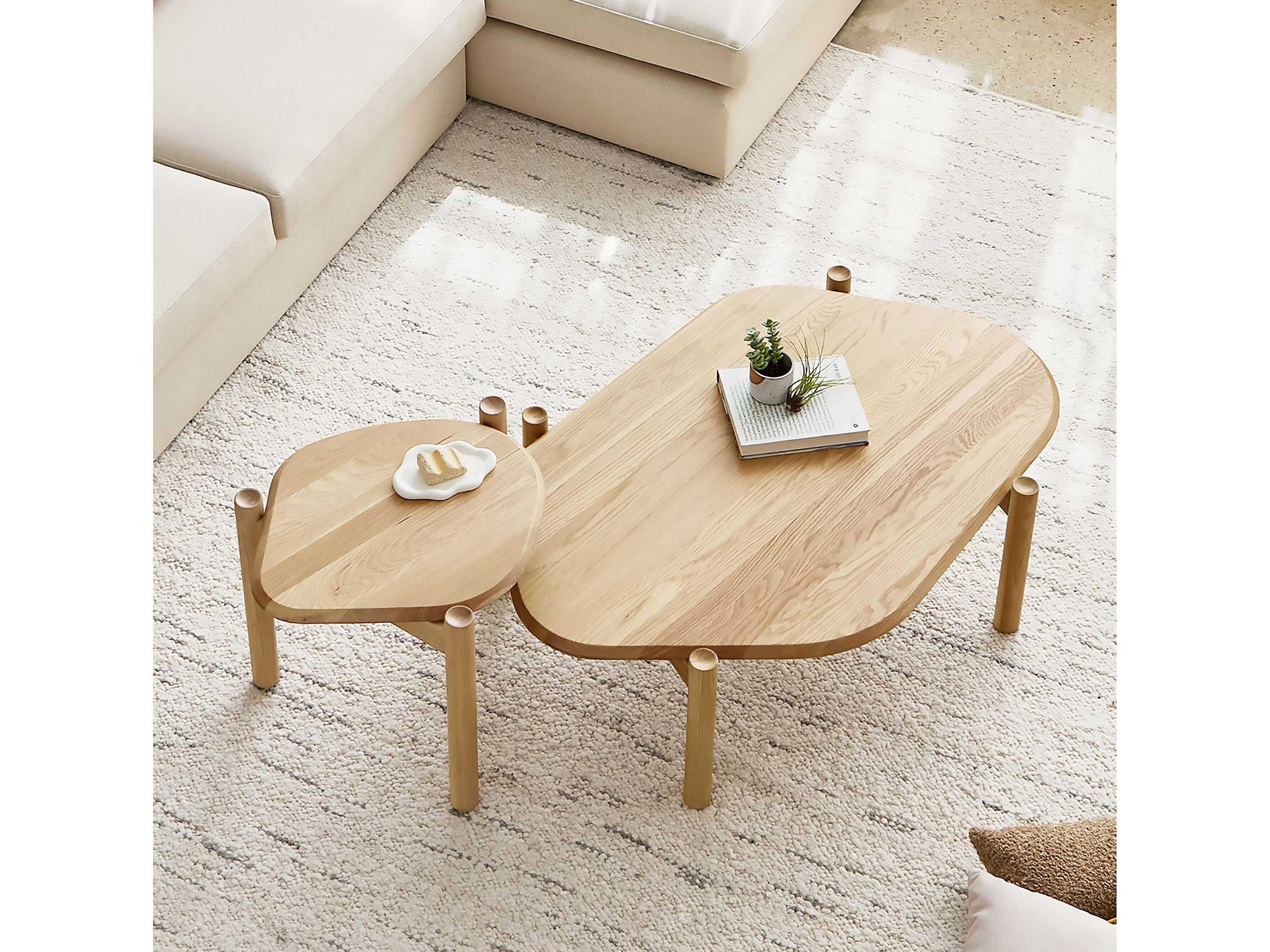 Gus* Modern Monarch Wood Coffee Table