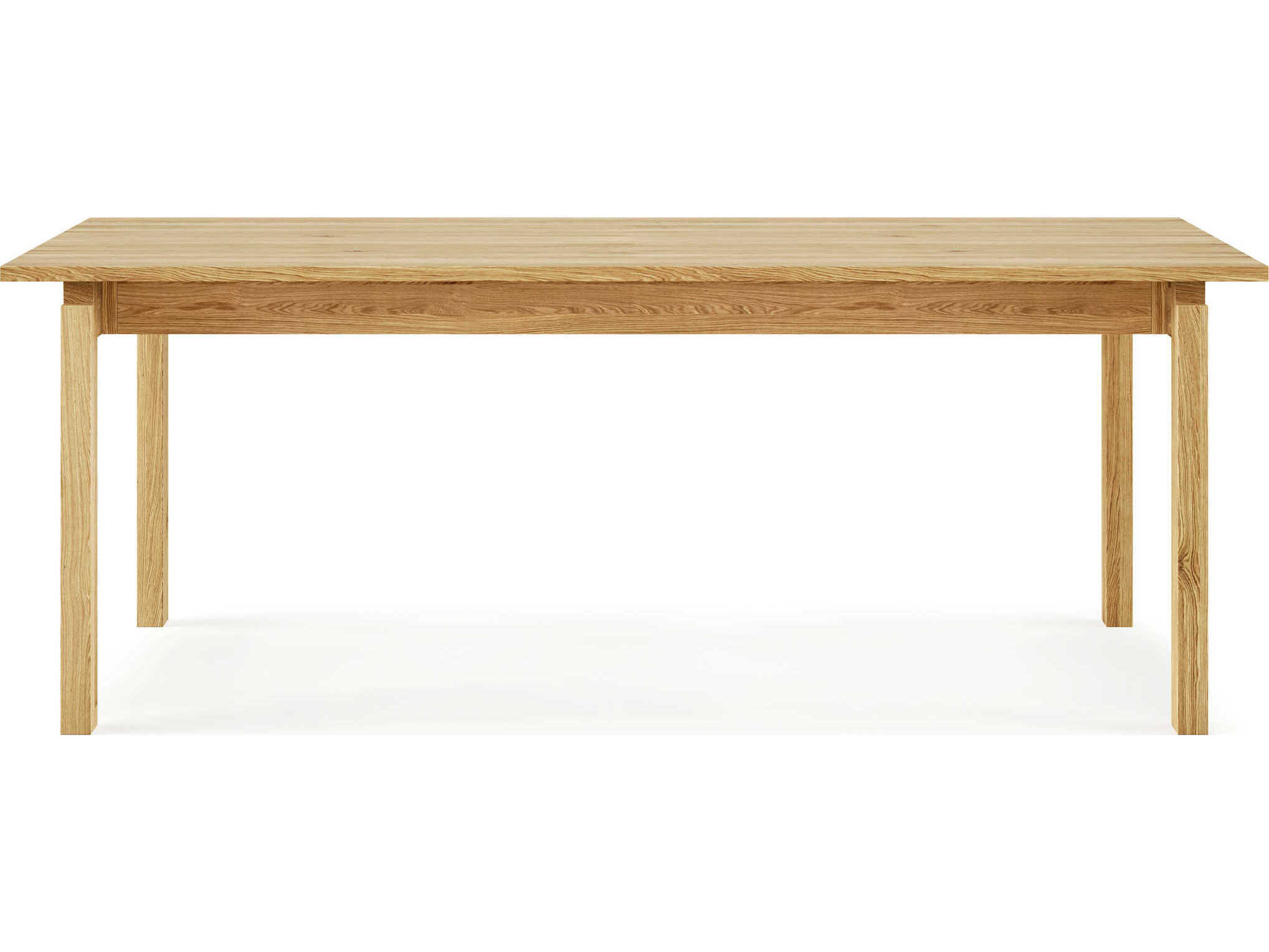 Gus* Modern Annex Extendable Rectangular Wood White Oak Dining Table