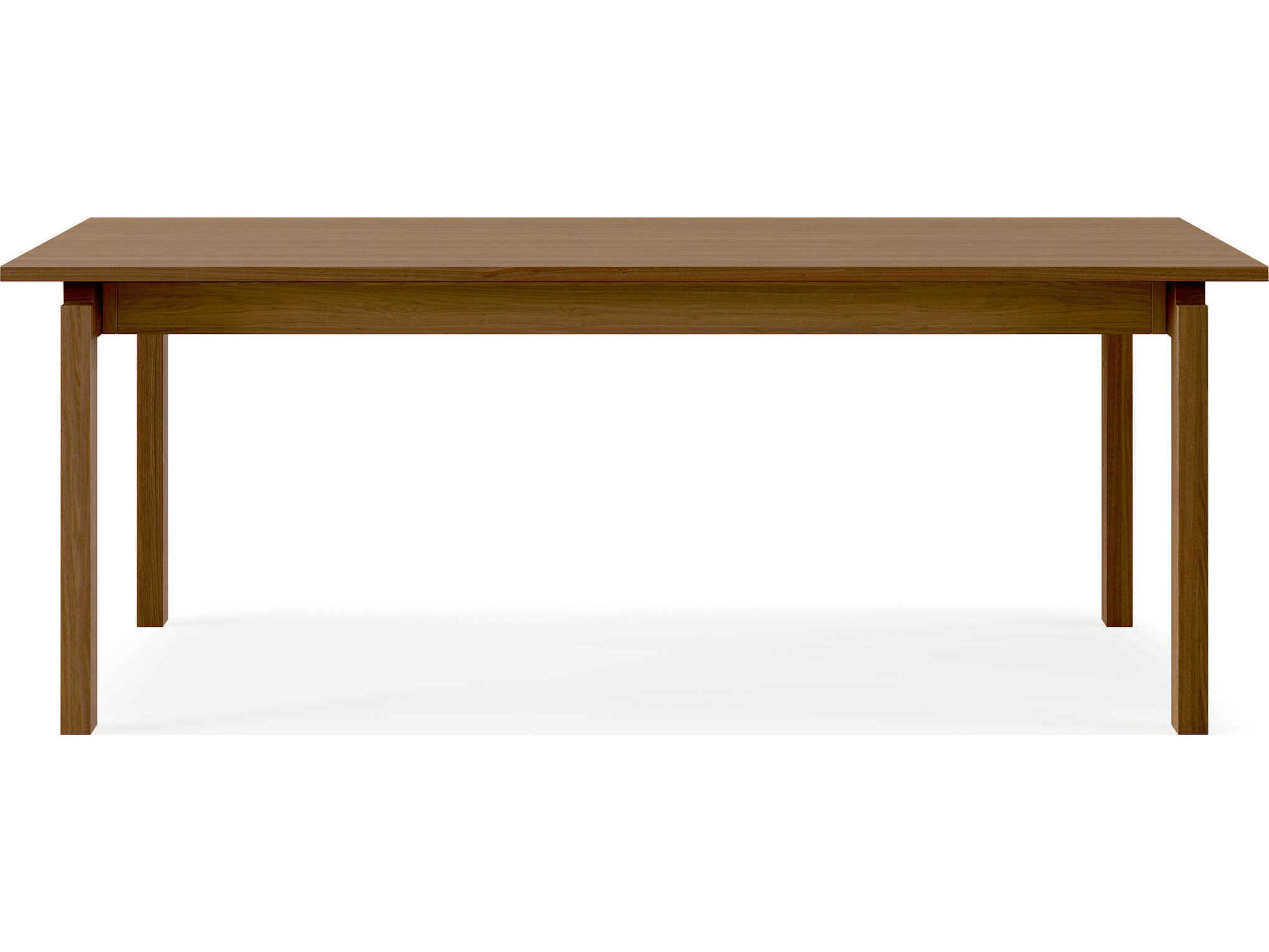 Gus* Modern Annex Extendable Rectangular Wood Walnut Dining Table
