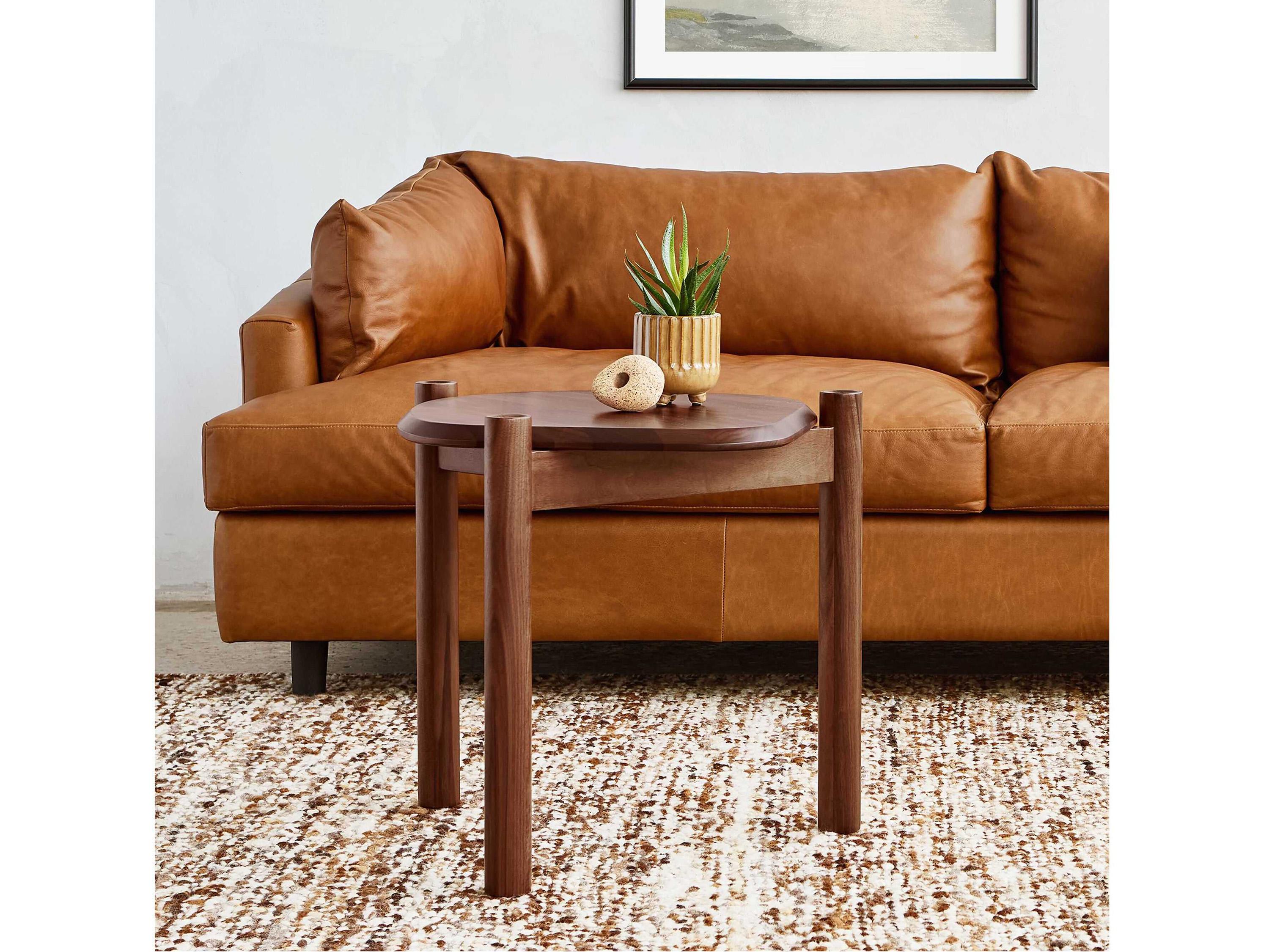 Gus* Modern Monarch Wood End Table