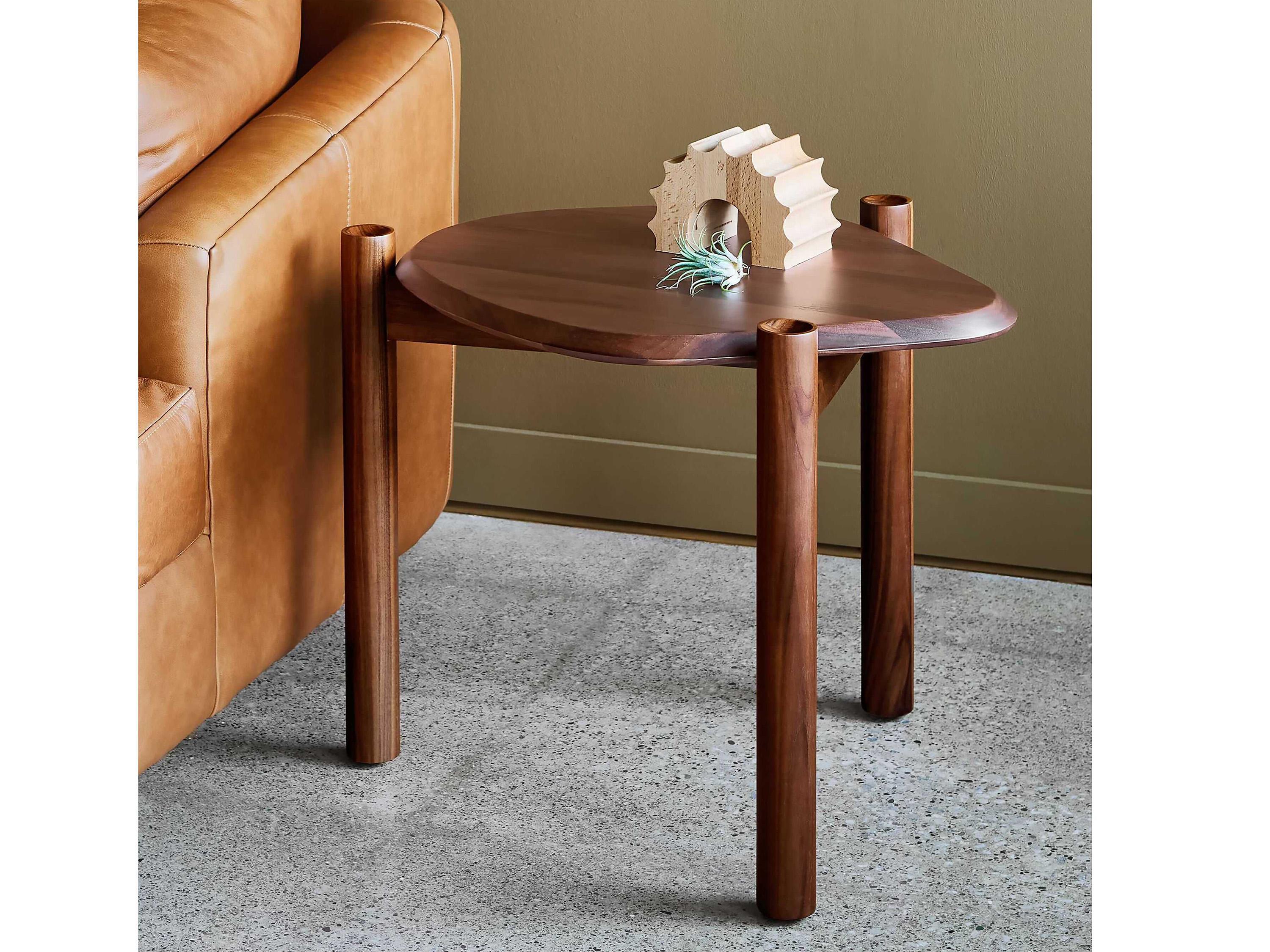 Gus* Modern Monarch Wood End Table