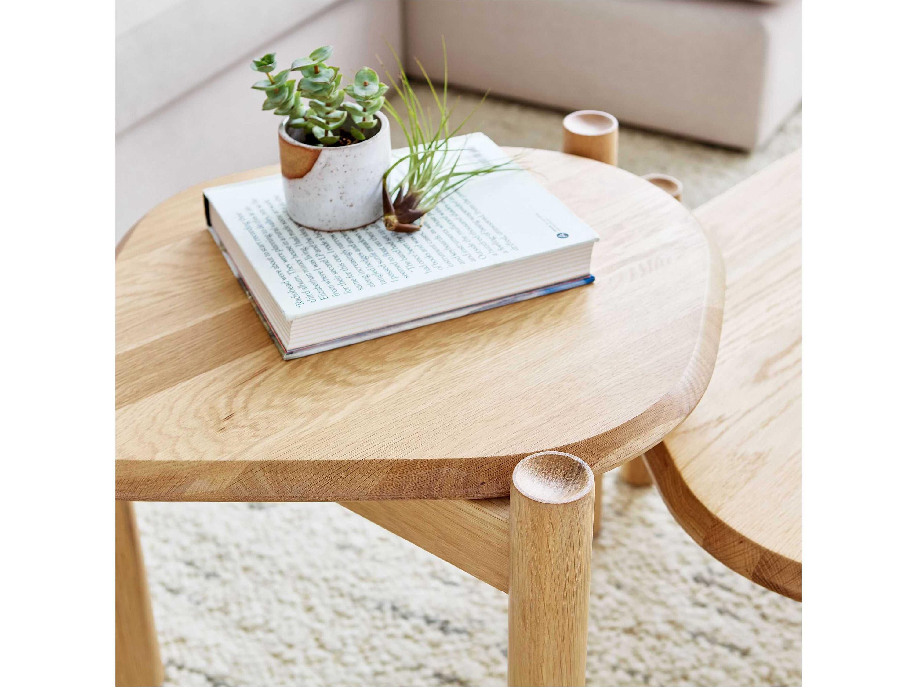 Gus* Modern Monarch Wood End Table