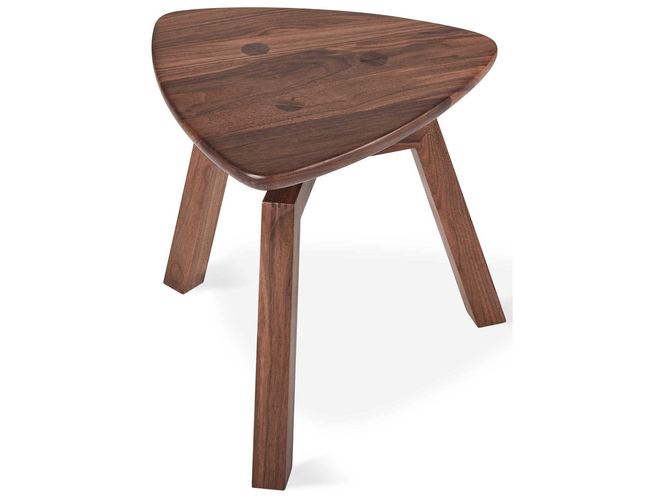 Gus* Modern Solana Wood Walnut End Table