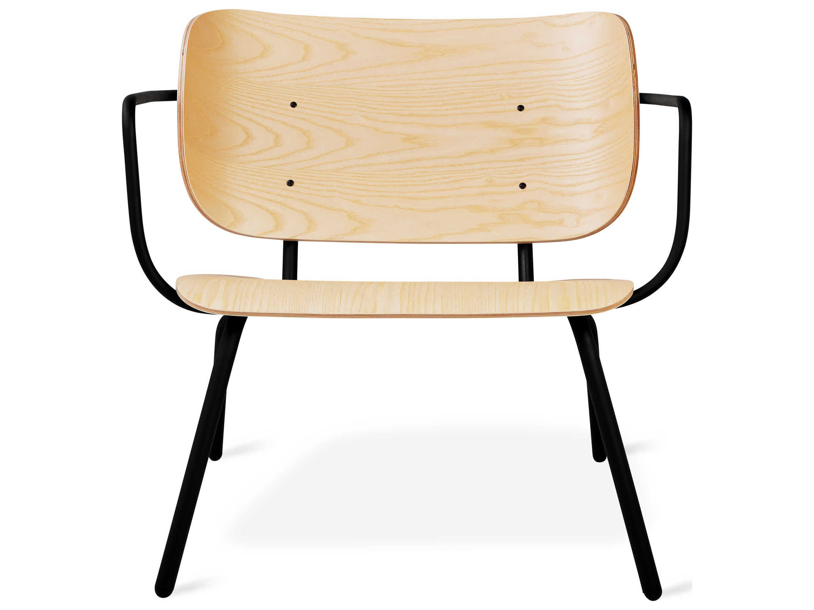 Gus* Modern Bantam Black Accent Chair