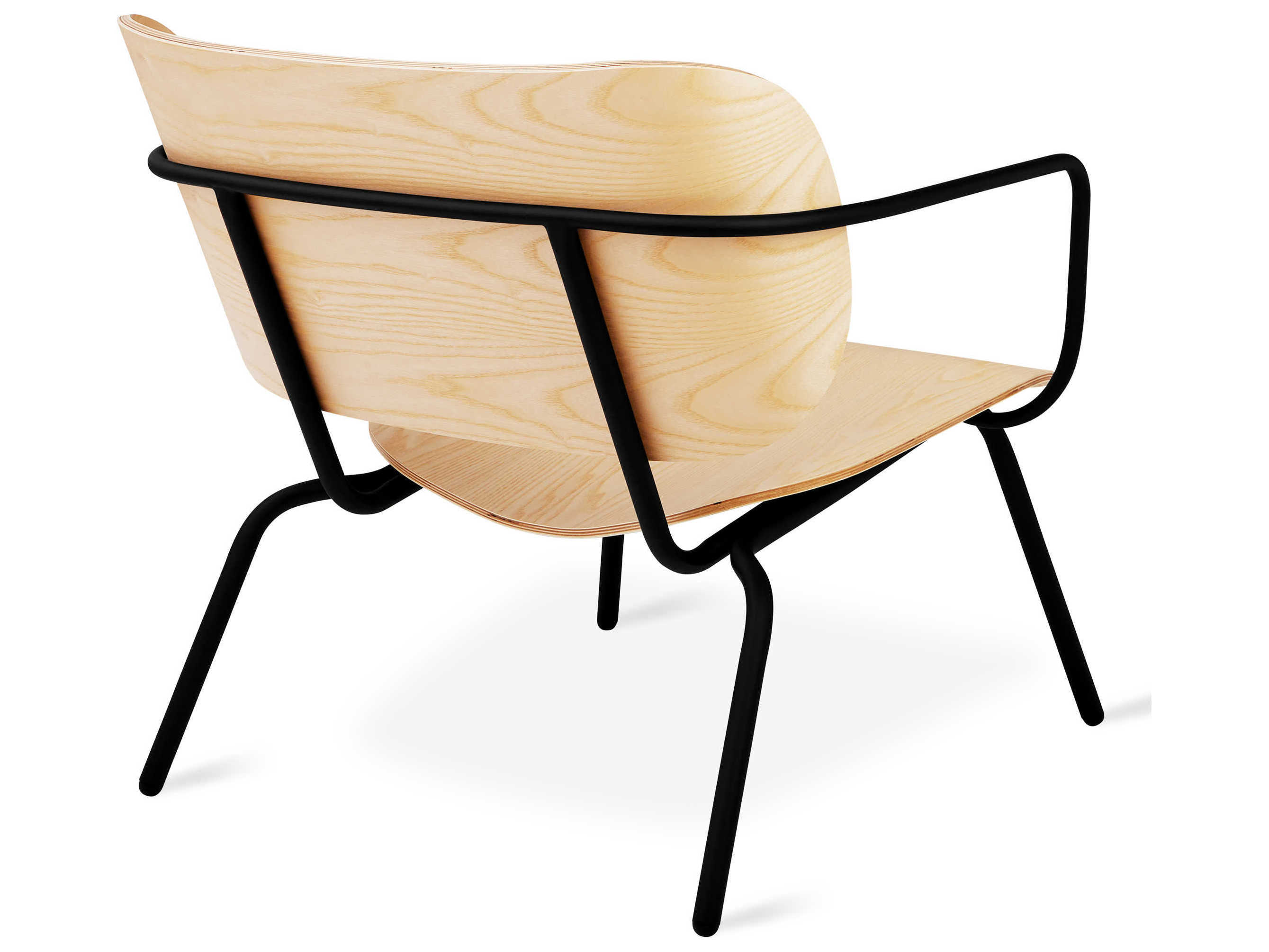 Gus* Modern Bantam Black Accent Chair