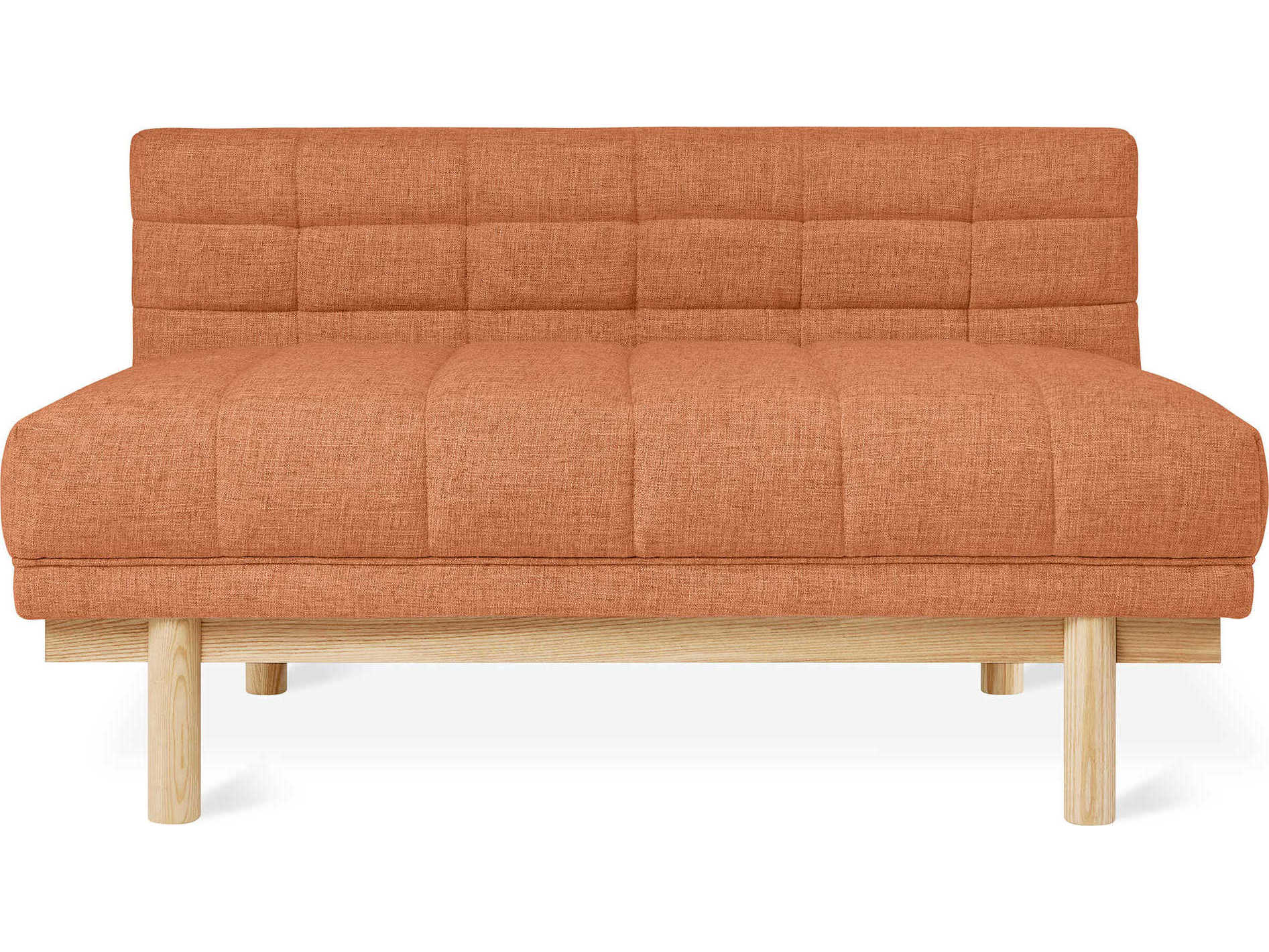 Gus* Modern Mulholland Brown Fabric Tufted Chair and a Half