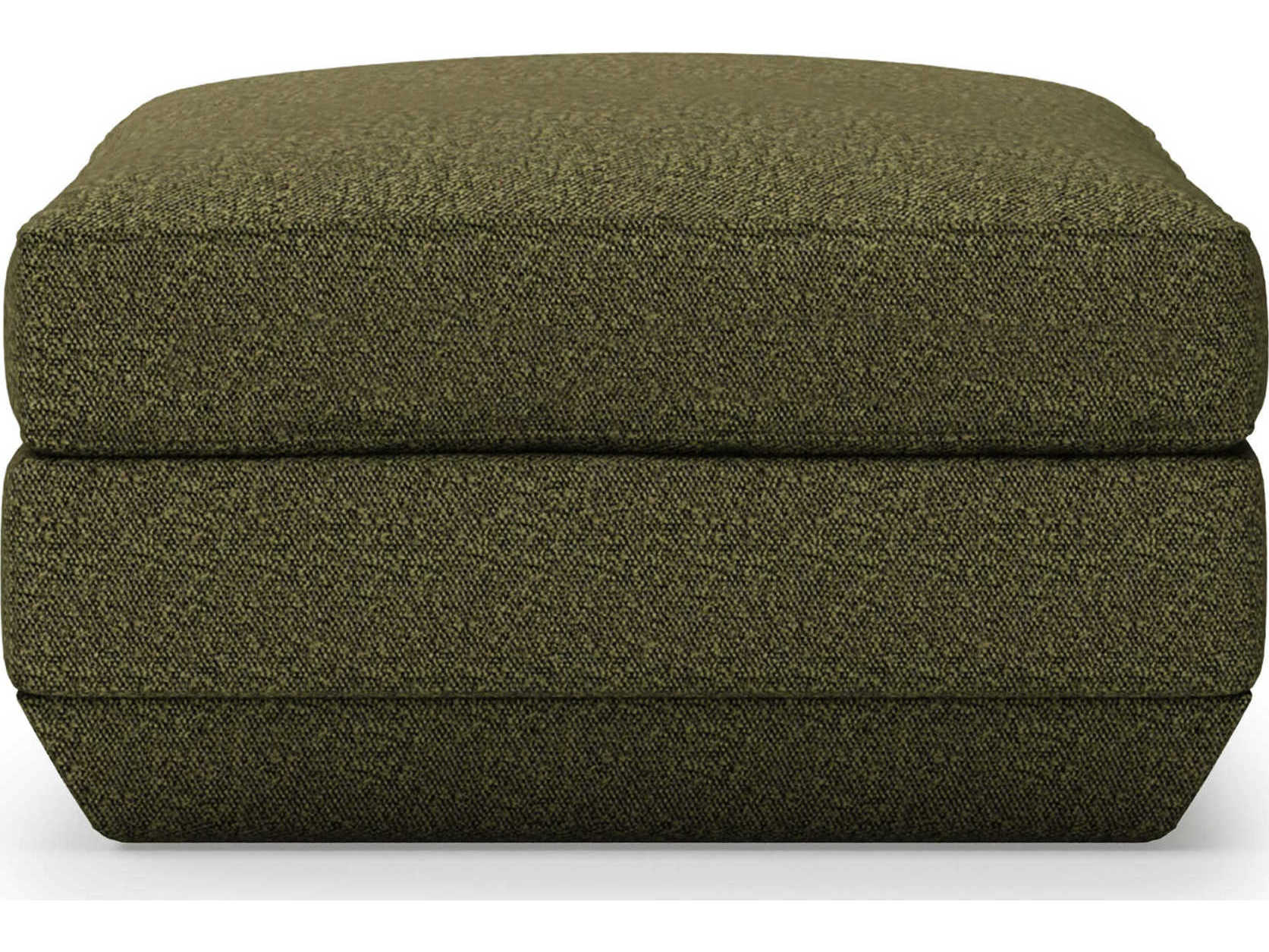Gus* Modern Podium Copenhagen Terra Green Upholstered Ottoman