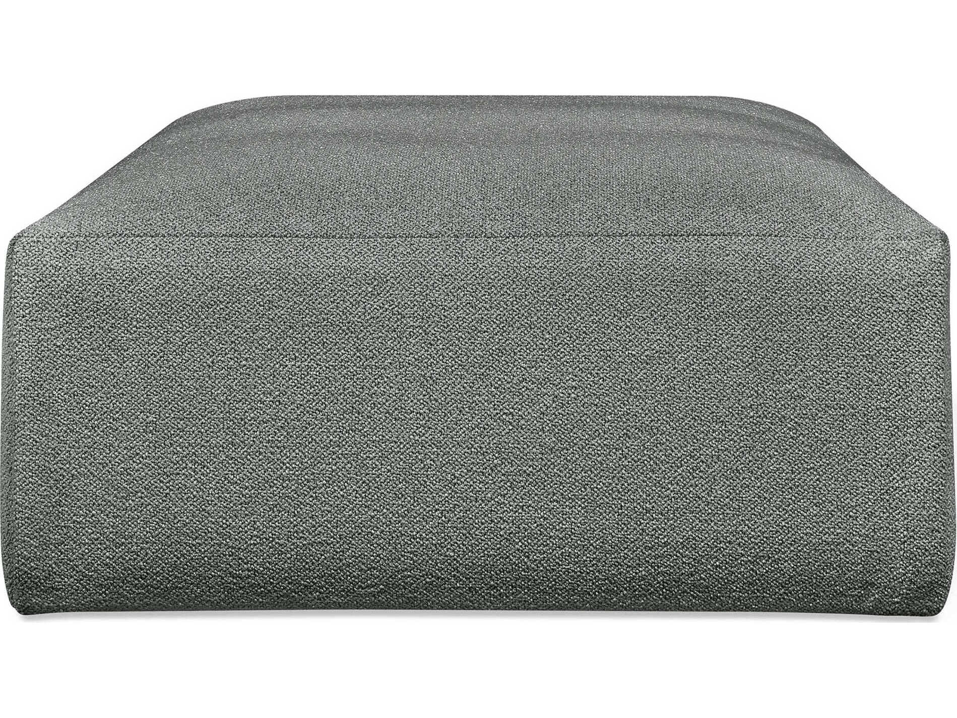 Gus* Modern Nest Morris Scoria Gray Upholstered Ottoman
