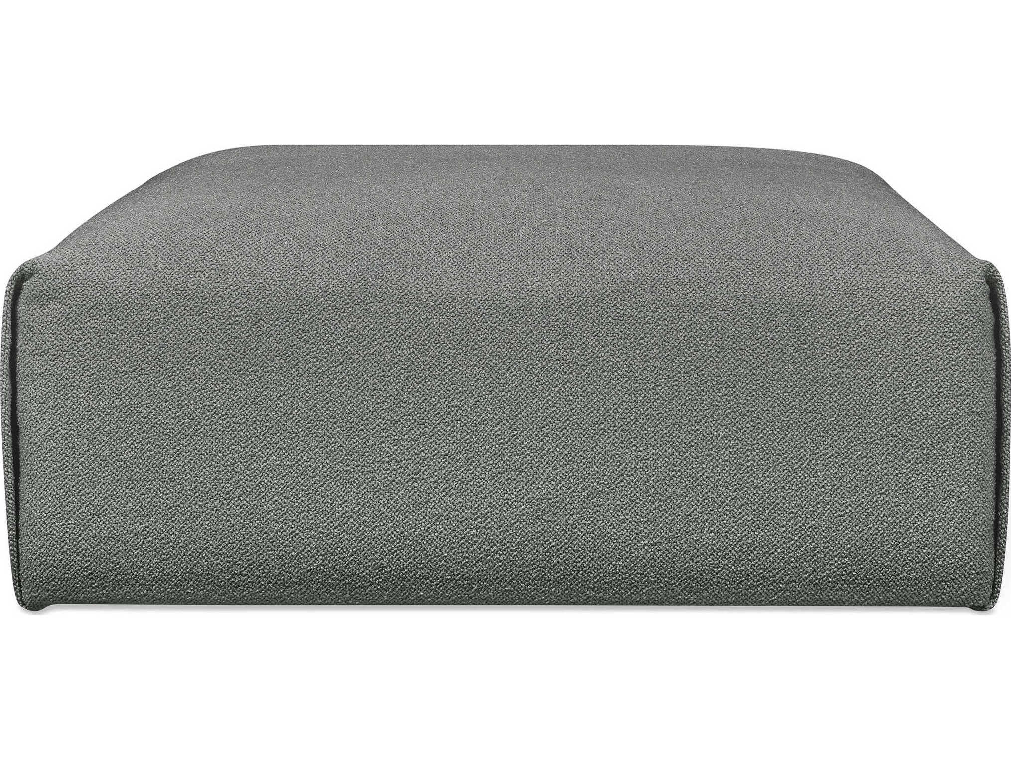 Gus* Modern Nest Morris Scoria Gray Upholstered Ottoman