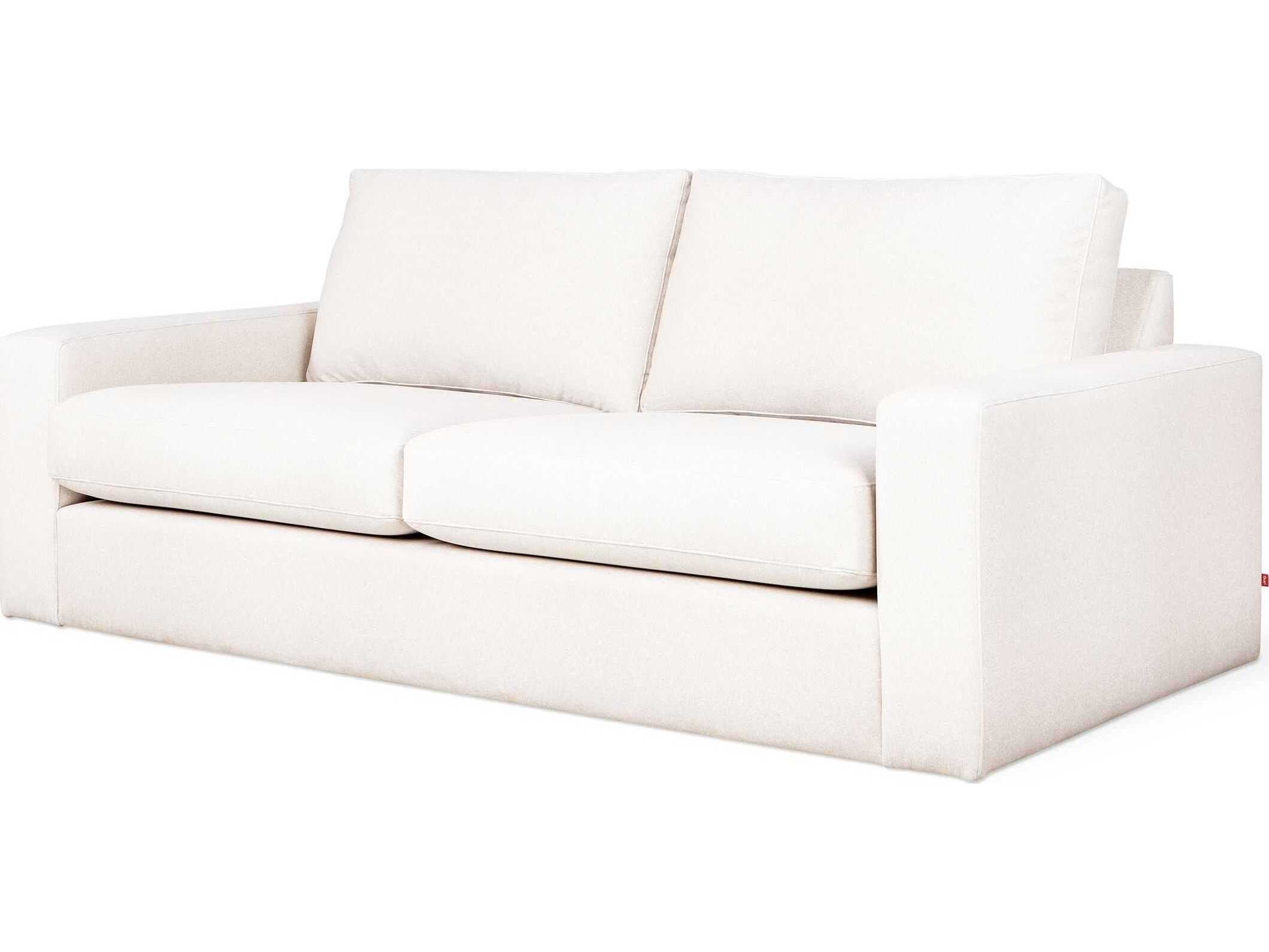 Gus* Modern Ashdale White Upholstered Sofa