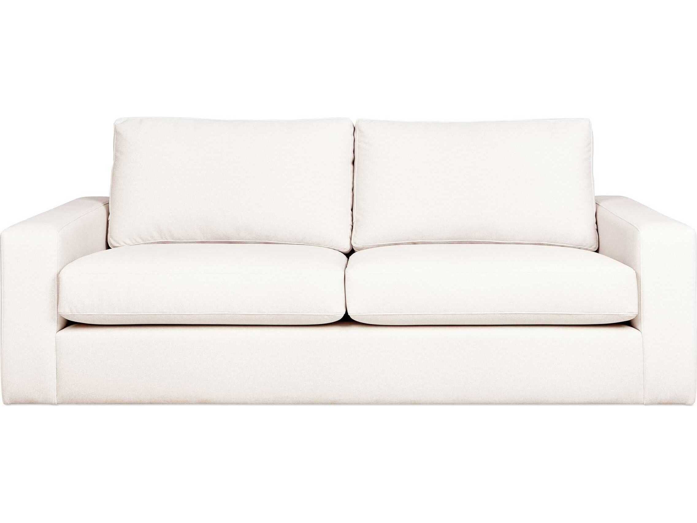 Gus* Modern Ashdale White Upholstered Sofa