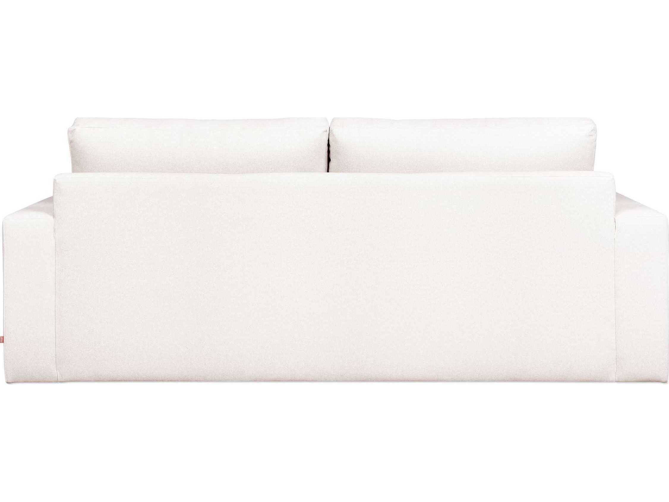 Gus* Modern Ashdale White Upholstered Sofa