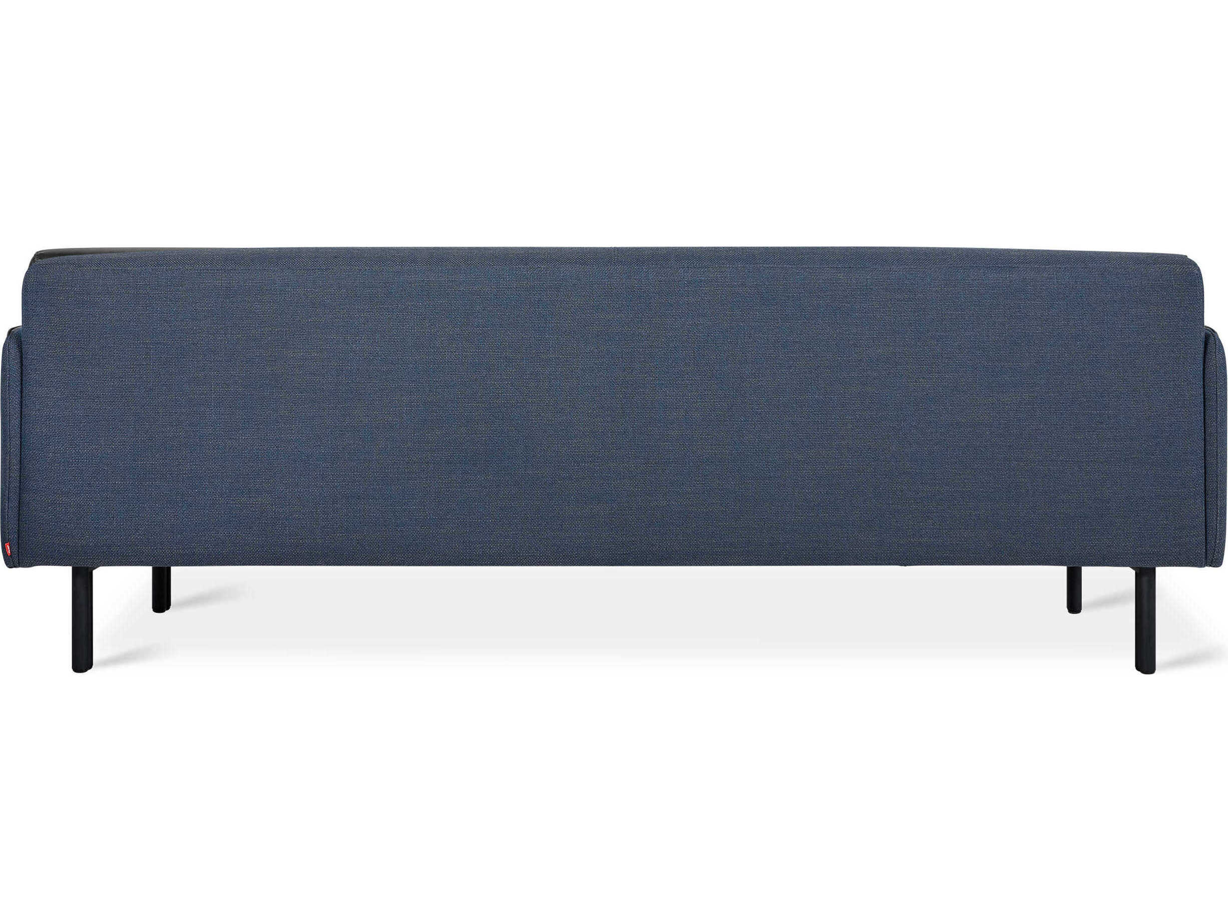 Gus* Modern Foundry Hanson Navy Blue Upholstered Sofa