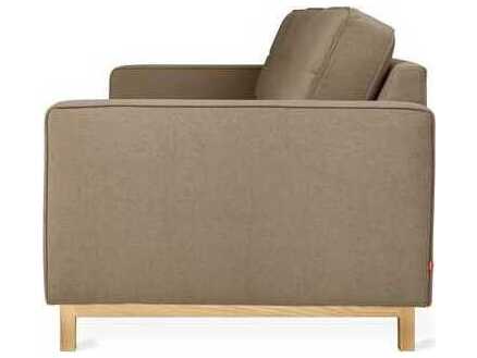 Gus* Modern Jane Merino Mocha Brown Upholstered Sofa