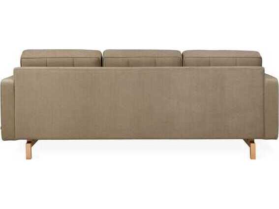 Gus* Modern Jane Merino Mocha Brown Upholstered Sofa