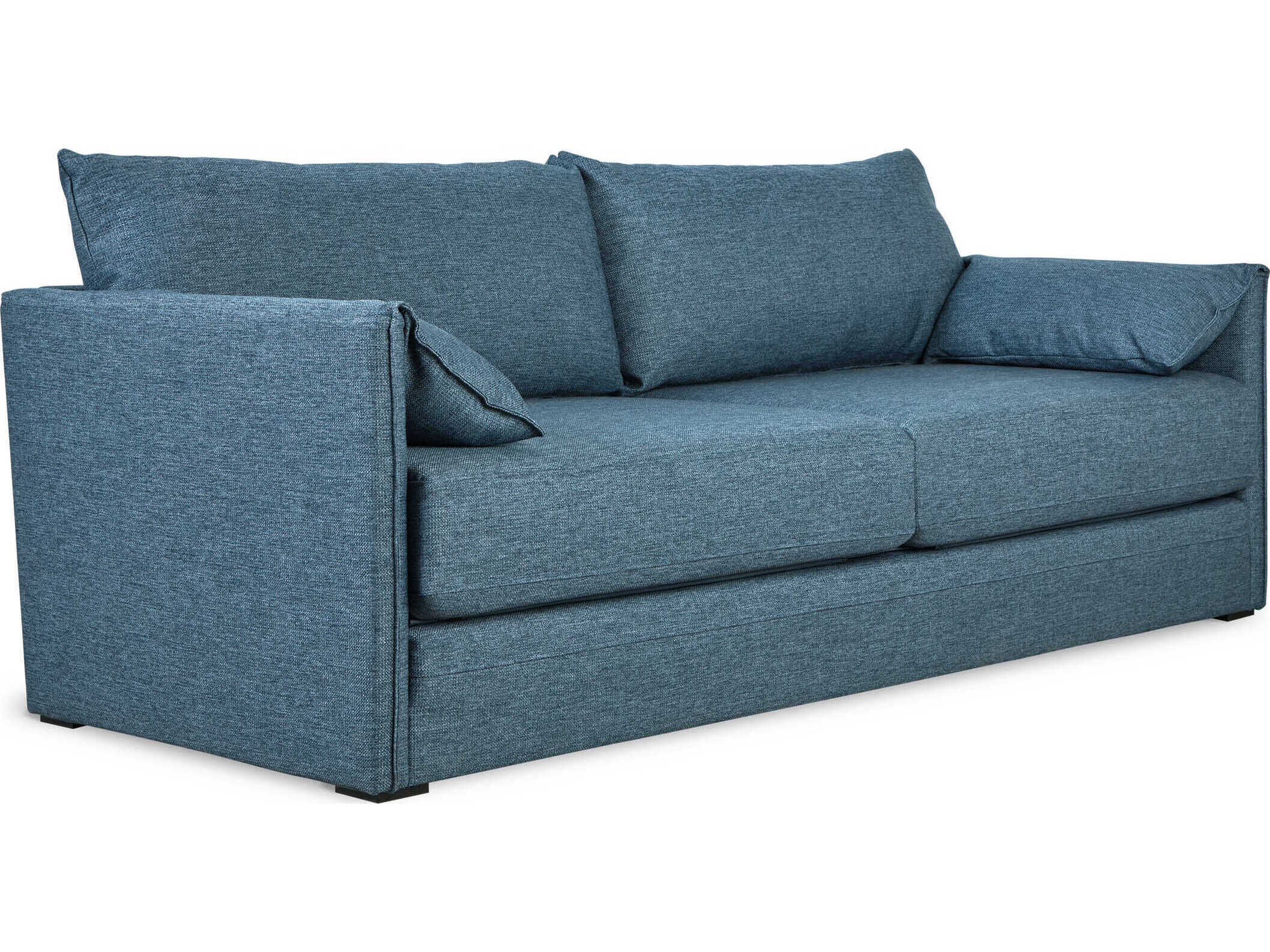Gus* Modern Neru Dawson Admiral Blue Upholstered Sofa Bed