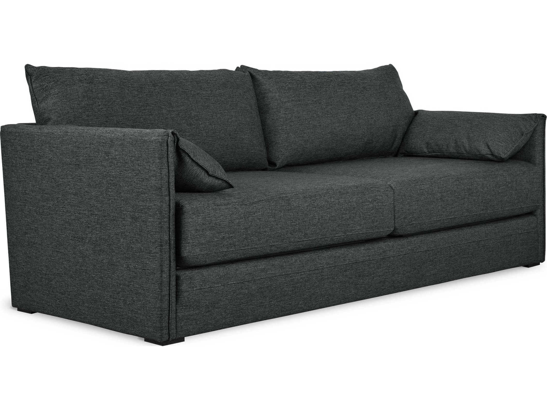 Gus* Modern Neru Dawson Stratus Gray Upholstered Sofa Bed