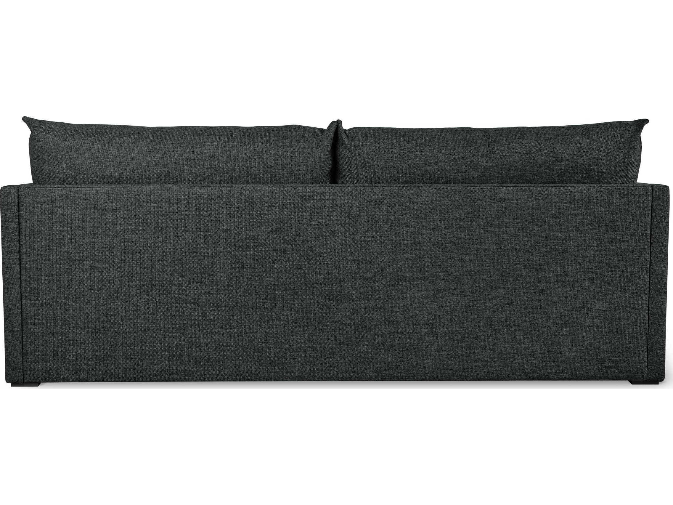 Gus* Modern Neru Dawson Stratus Gray Upholstered Sofa Bed