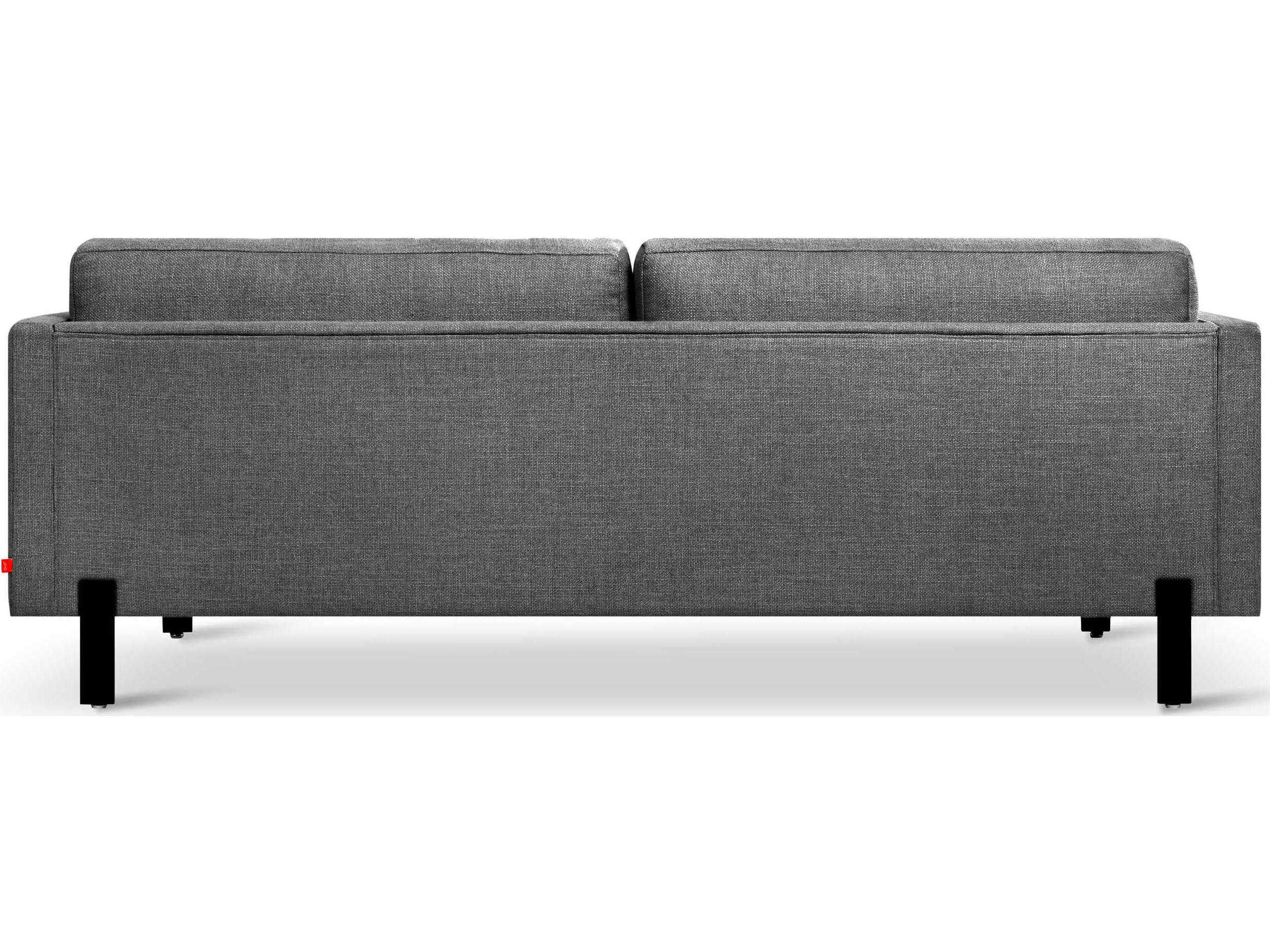 Gus* Modern Silverlake Andorra Pewter Gray Upholstered Sofa