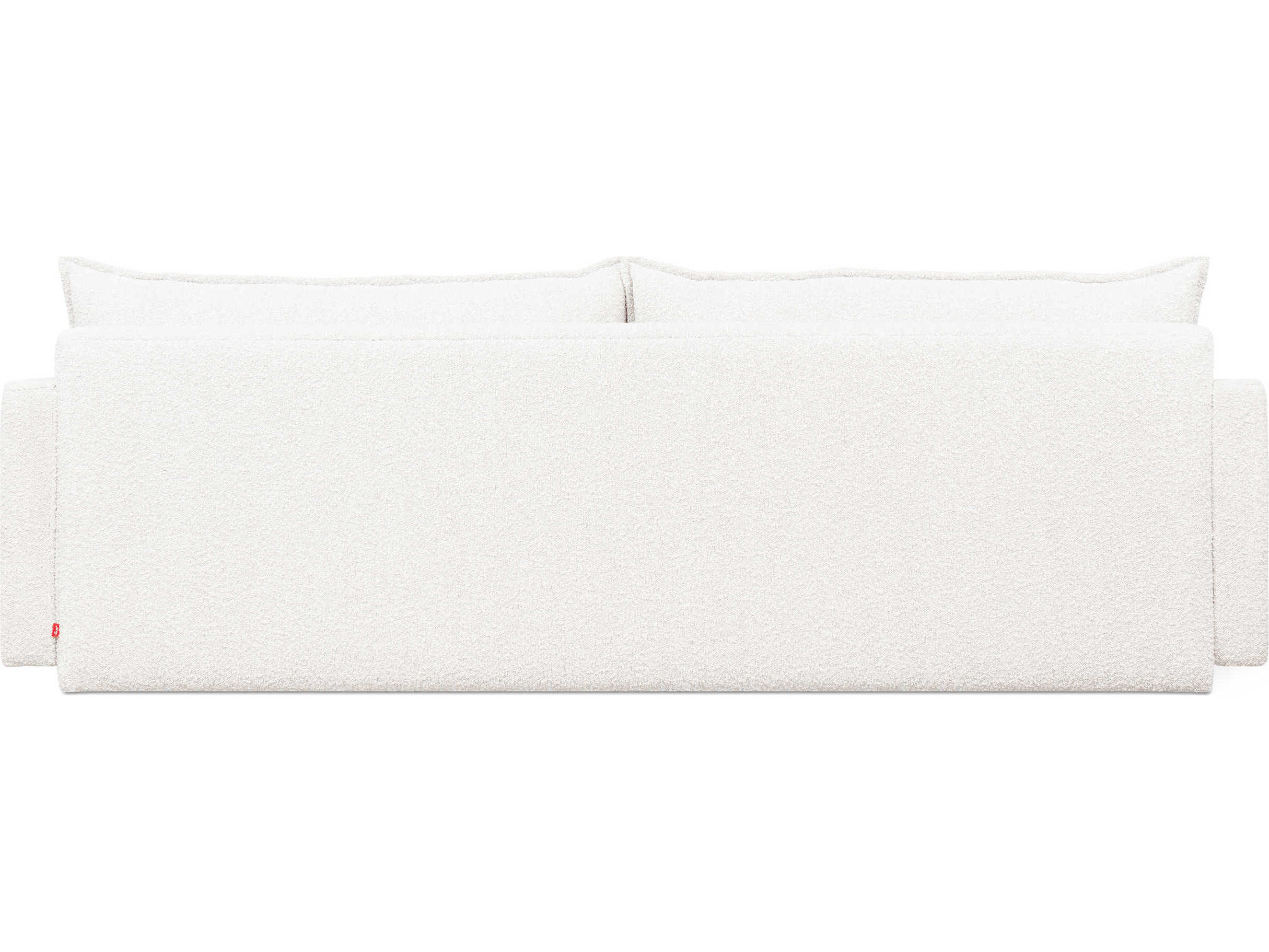 Gus* Modern Sola Node Alabaster White Upholstered Sofa